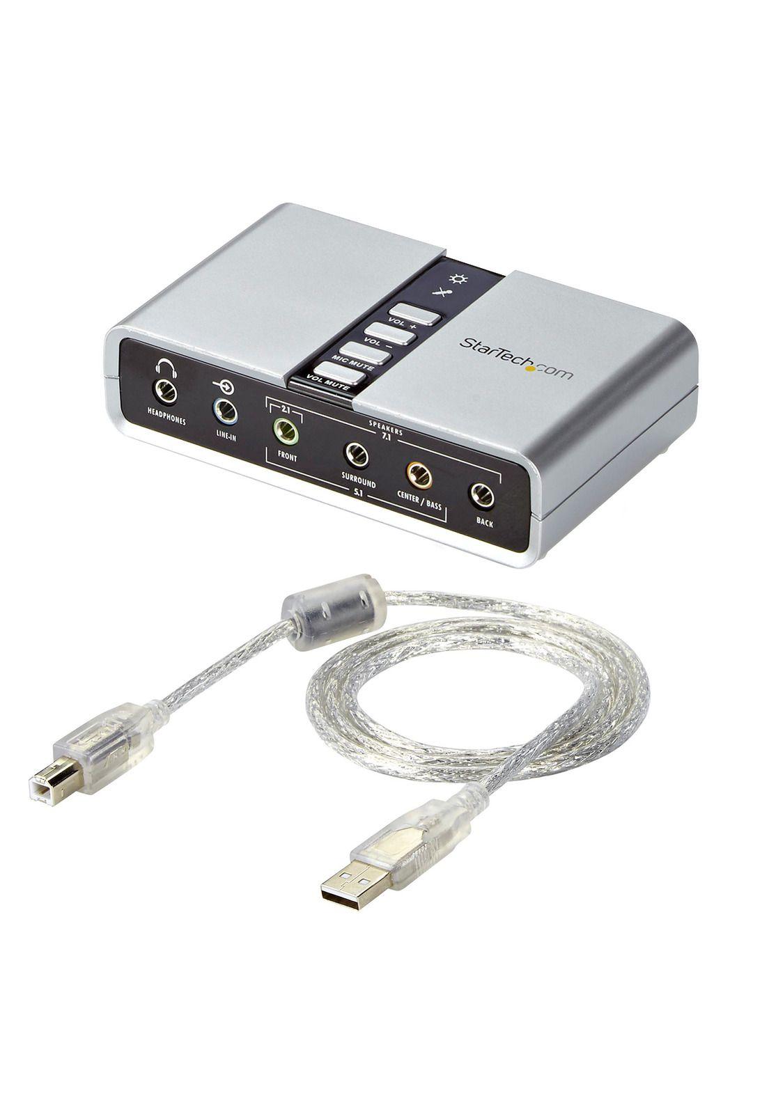 Tarjeta de Sonido 7.1 USB Externa SPDIF Audio Digital Óptico-4