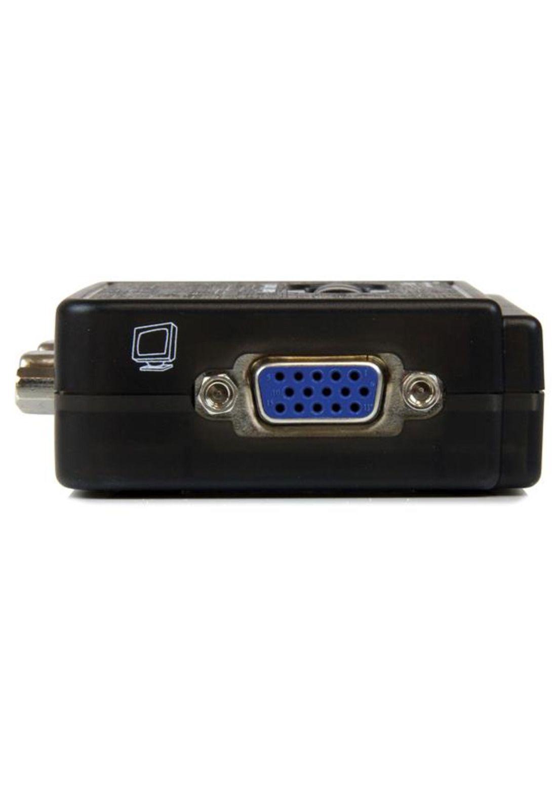 Kit de Conmutadores KVM de 2 Puertos USB con Audio y Cables-3