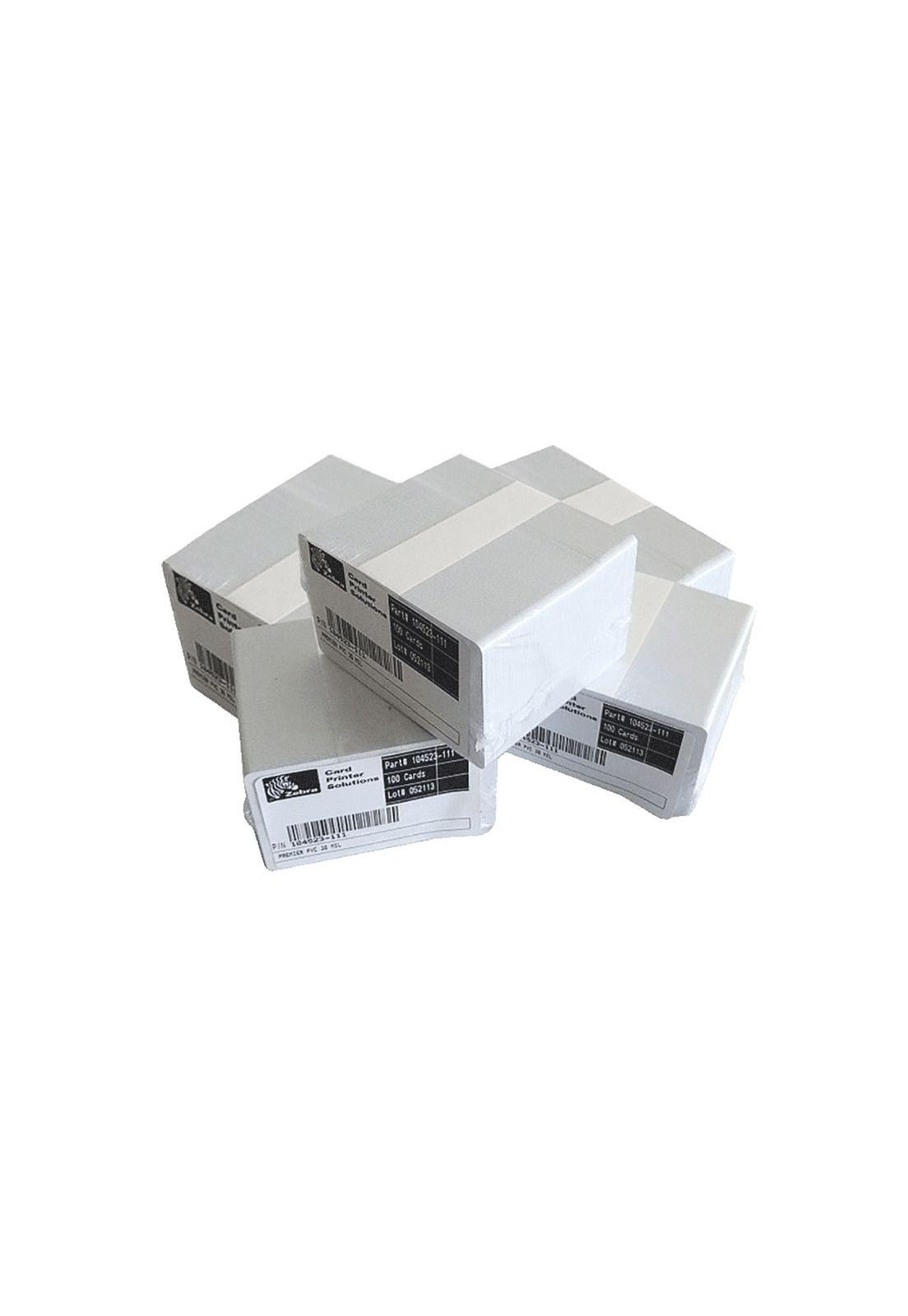 Tarjeta De Identificación Zebra Premier Blanca 0.76mm 500und-2