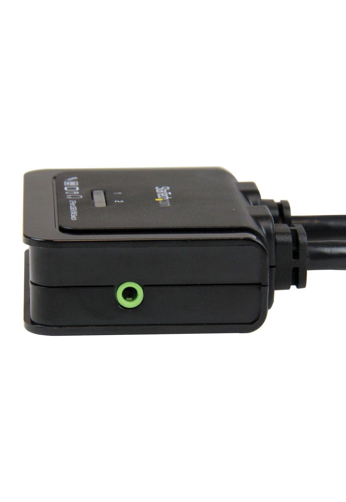 KVM 2 puertos HDMI USB Audio - 1080p-3