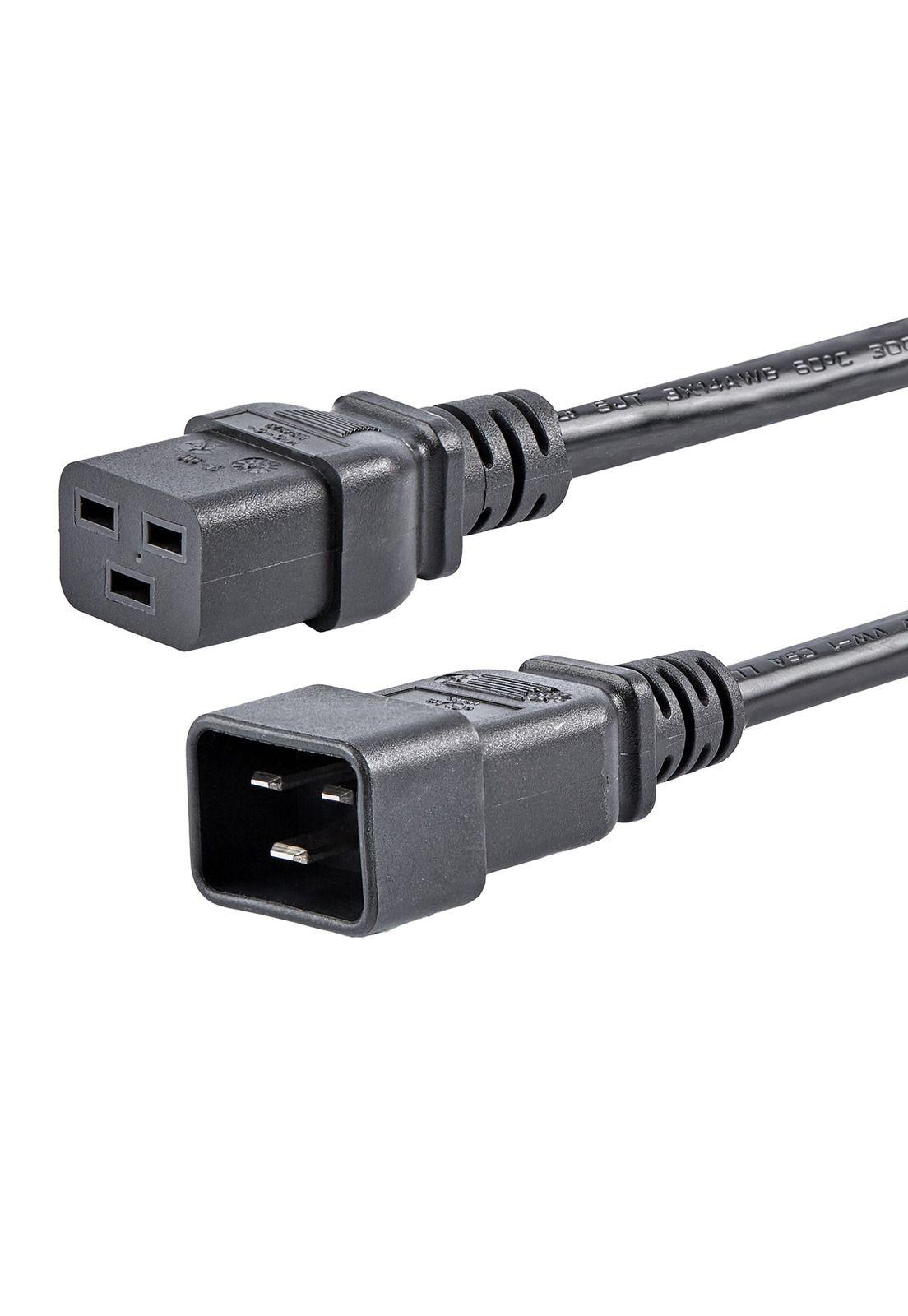 Cable de 1,8m C19 a C20 servicio pesado corriente PC-0