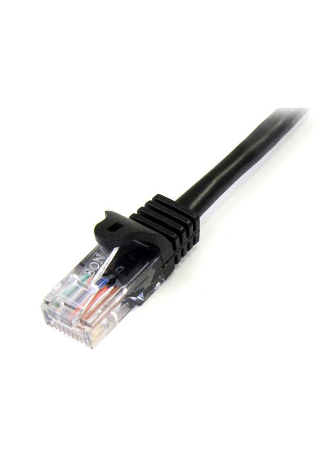 45PAT5MBK cable de red 5 m Cat5e U/UTP (UTP) Negro-1