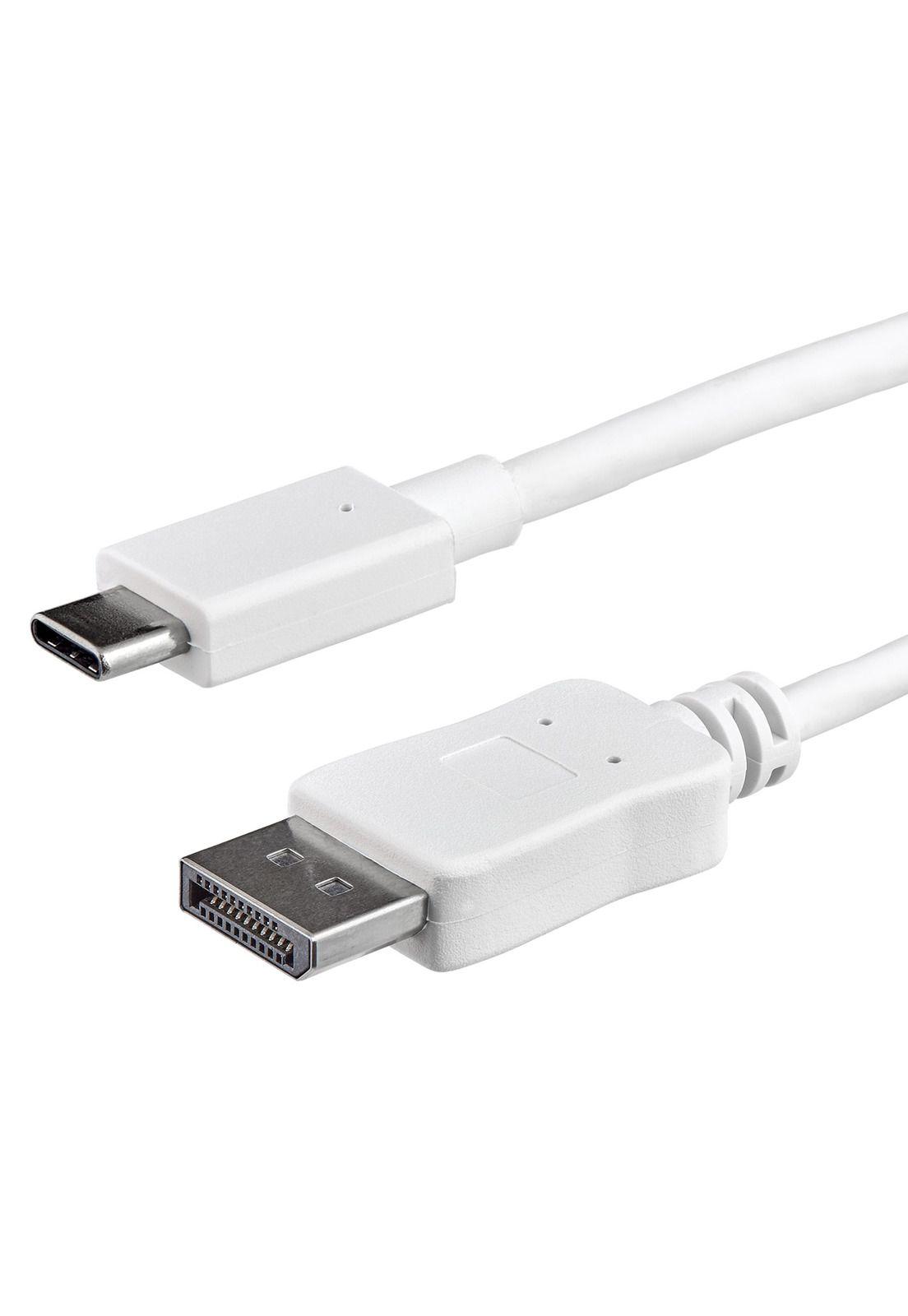 Cable de 1m USB-C a DisplayPort 4K 60Hz StarTech Blanco-0
