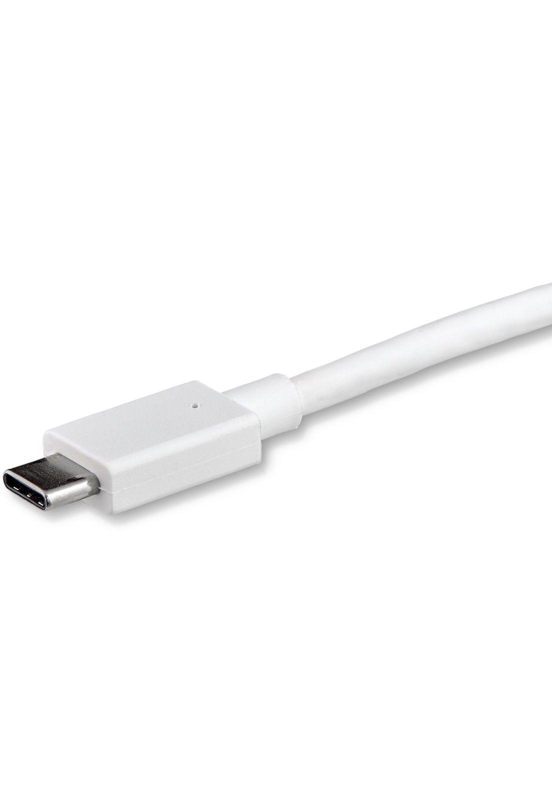 Cable de 1m USB-C a DisplayPort 4K 60Hz StarTech Blanco-2