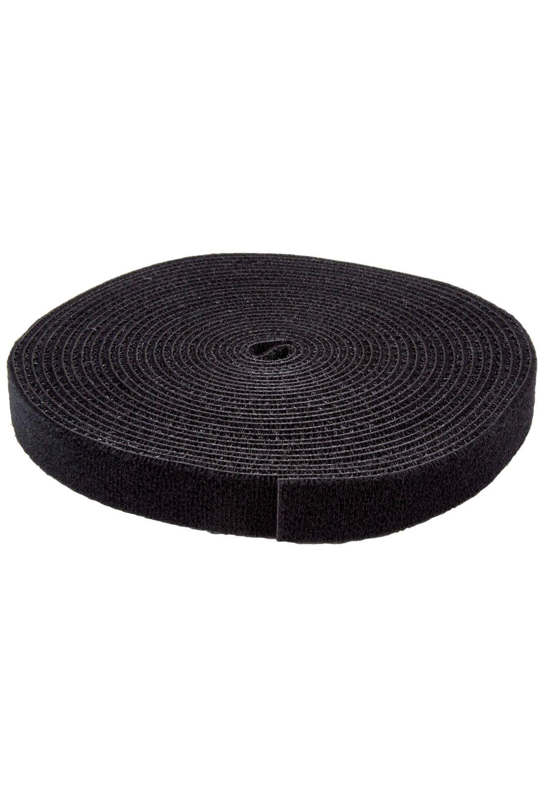 Gestionador de Cableado con Gancho y Bucle Tiras Bobina 7,5m-6