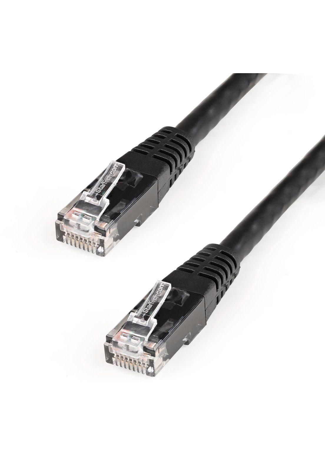 Cable de 1,8m de Red Ethernet Cat6 Negro-0