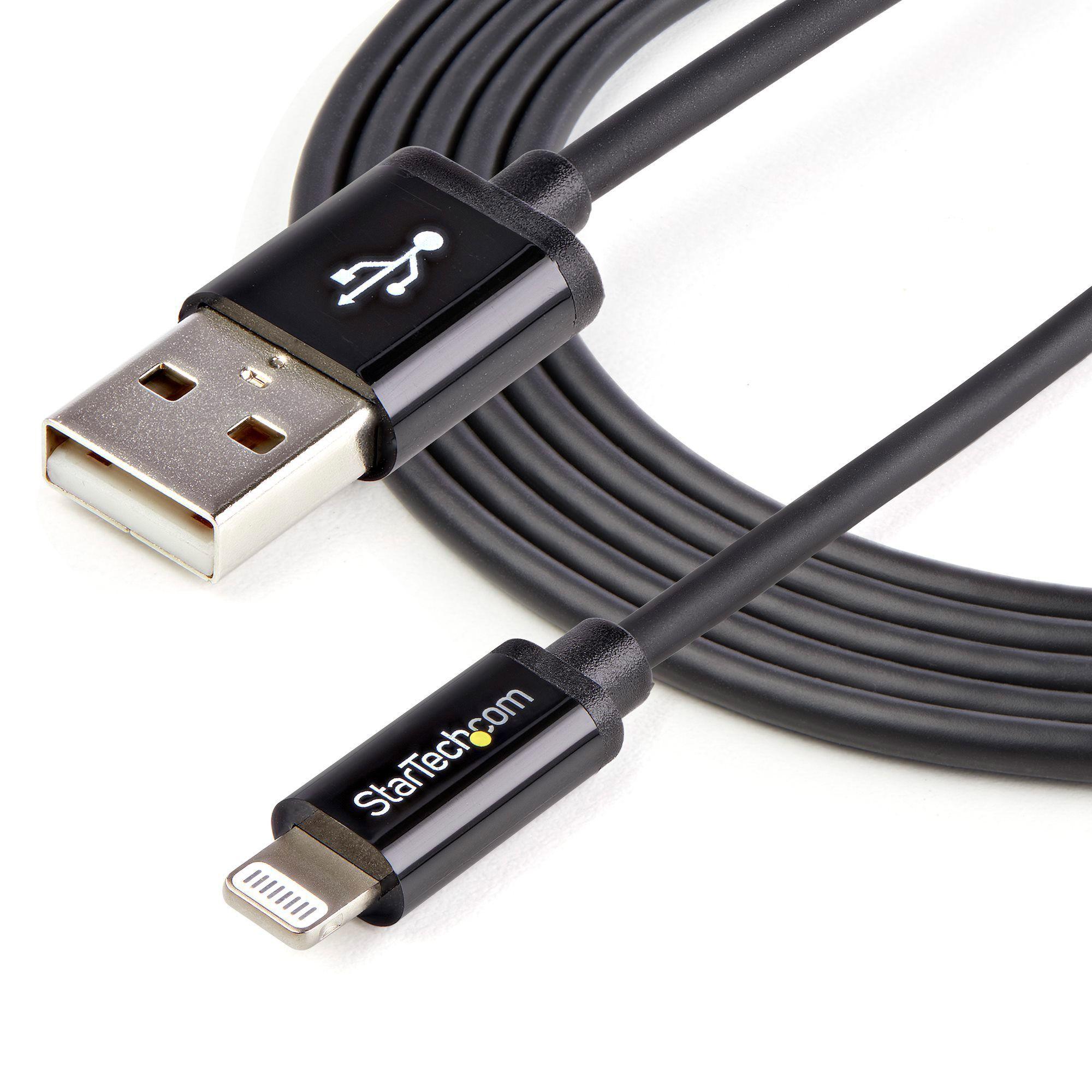 Cable Lightning de 2mts USB A 2.0 a Lightning 8 Pin StarTech-3
