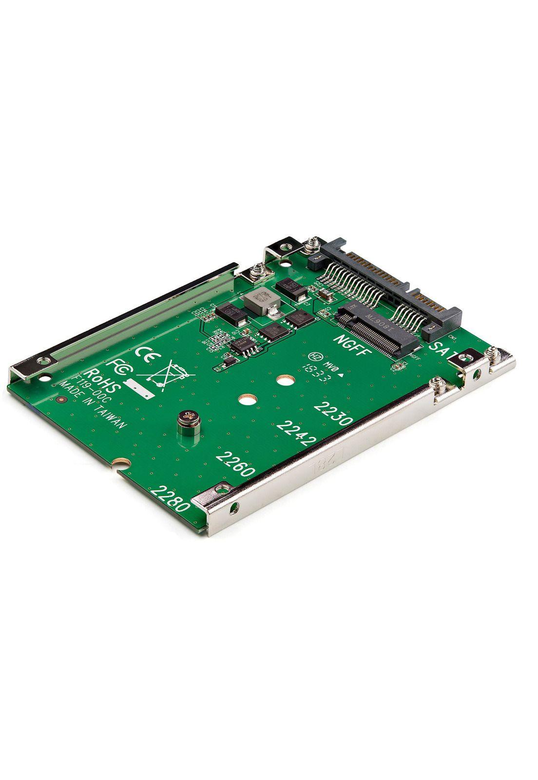 Adaptador Conversor de SSD M.2 NGFF a SATA de 2,5" StarTech-1