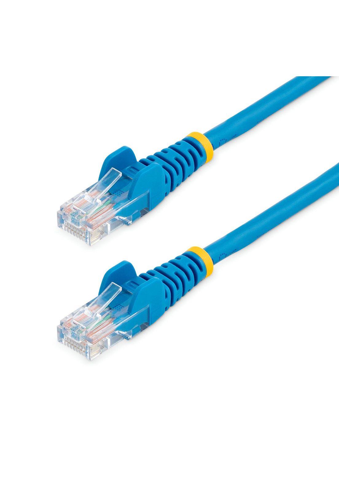 Cable de Red de 10m Azul Cat5e Ethernet RJ45 sin Enganches-0