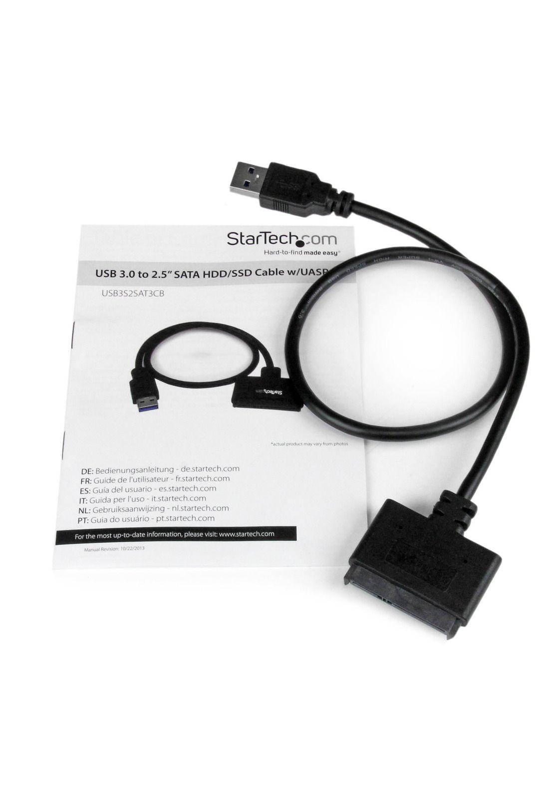 Cable Adaptador SATA a USB 3.0 con UASP StarTech-3