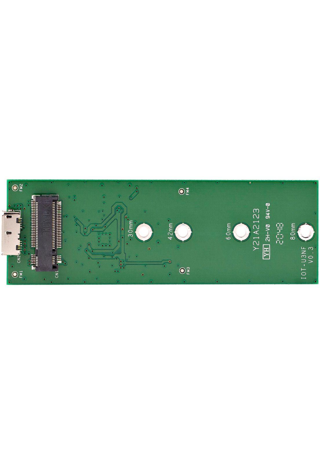 Adaptador SSD M.2 a USB 3.0 UASP con Carcasa Protectora-7