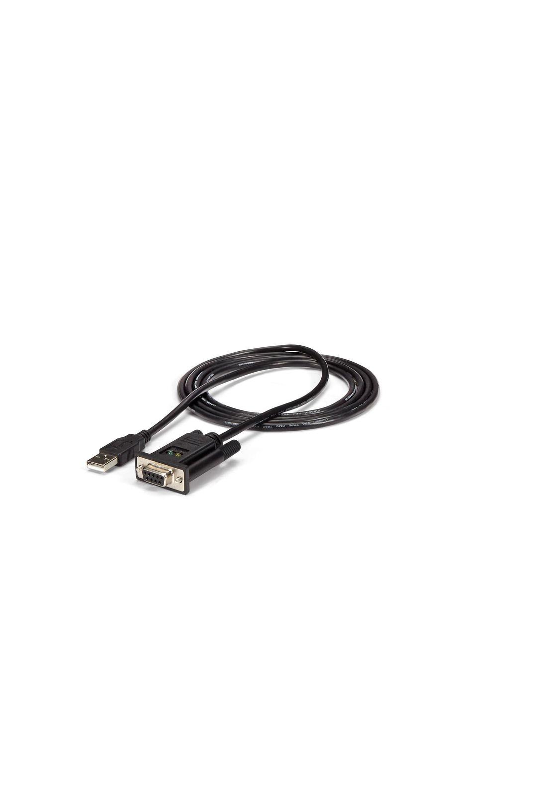 Cable Adaptador USB a Módem Nulo RS232 Serial DCE con FTDI-0