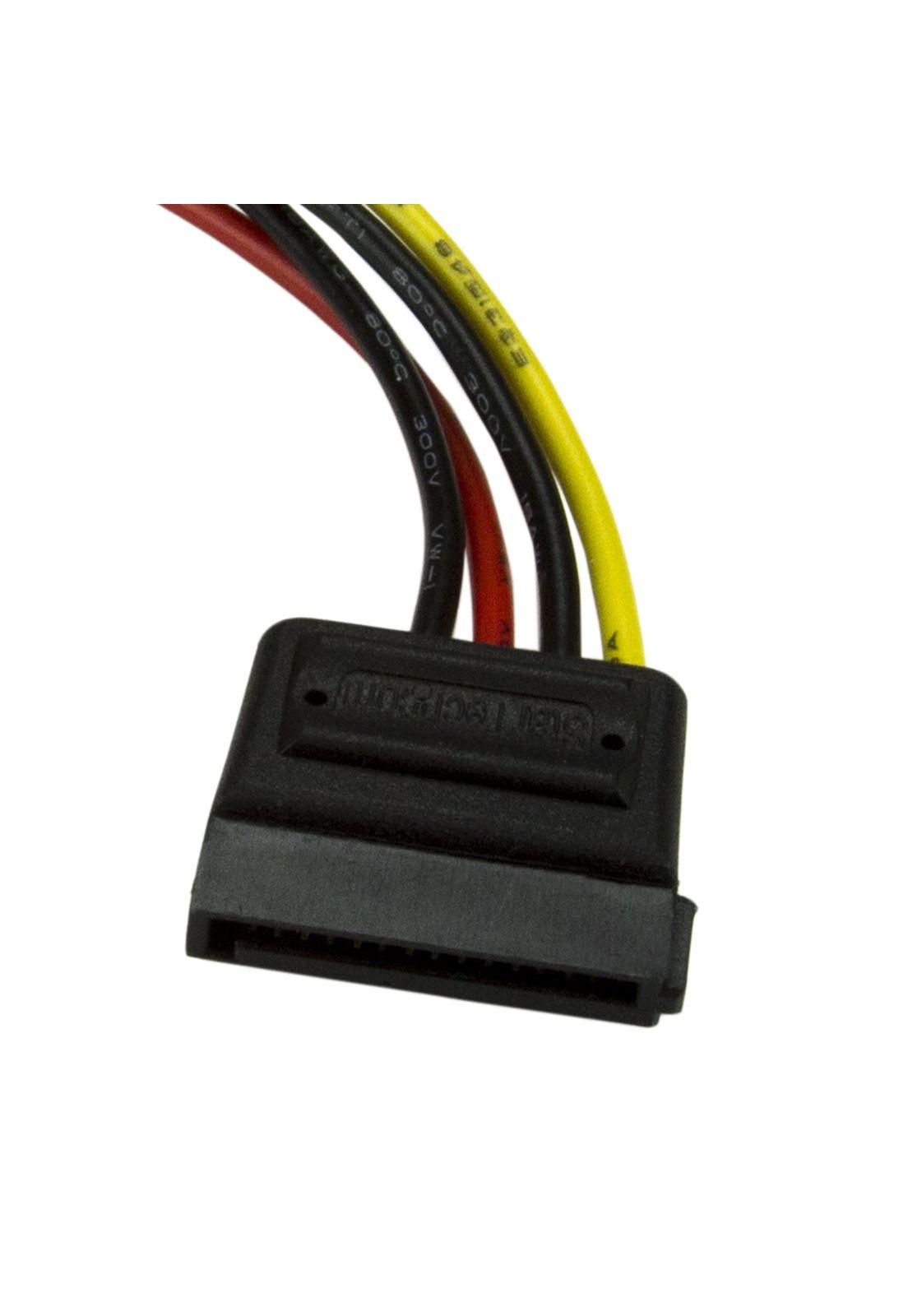 Cable Adaptador de 15cm de Alimentación LP4 4 Pines a SATA-2