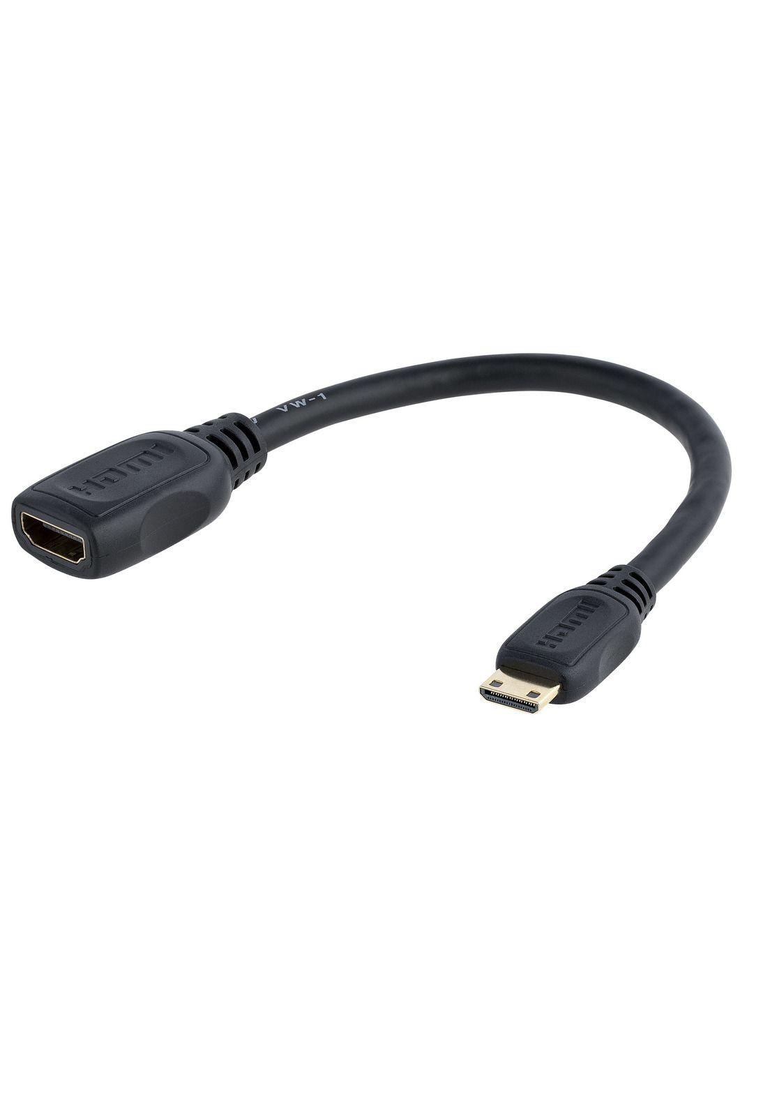 Cable Adaptador HDMI de alta velocidad 12cm HDMI Mini HDMI-0