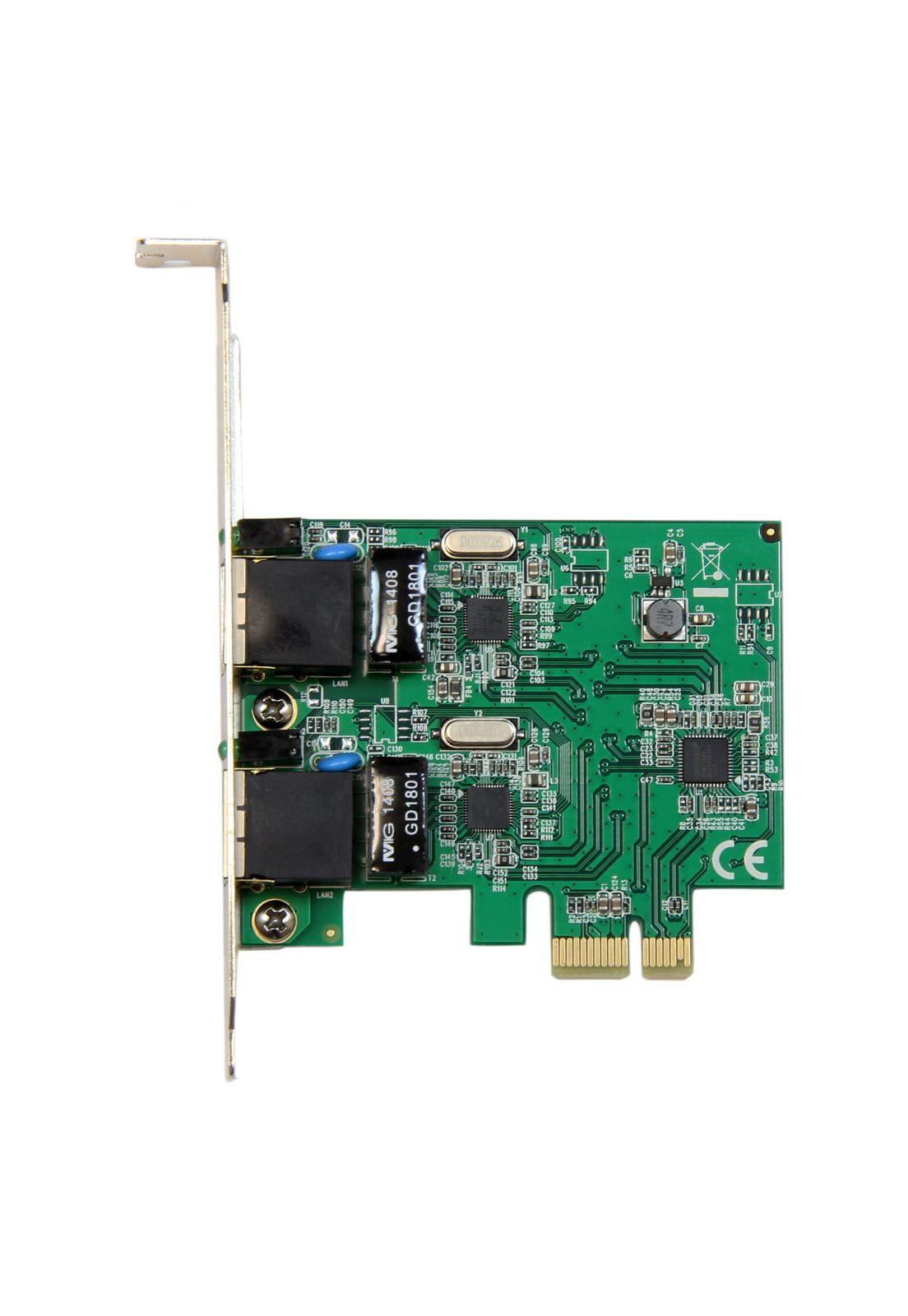 Tarjeta de Red Startech ST1000SPEXD4 PCI-E Gigabit 2 Puertos-3