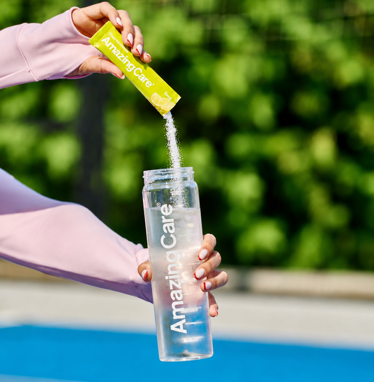 Electrolitos Bebida Hidratante Amazing Care Limon 12 Sticks-4