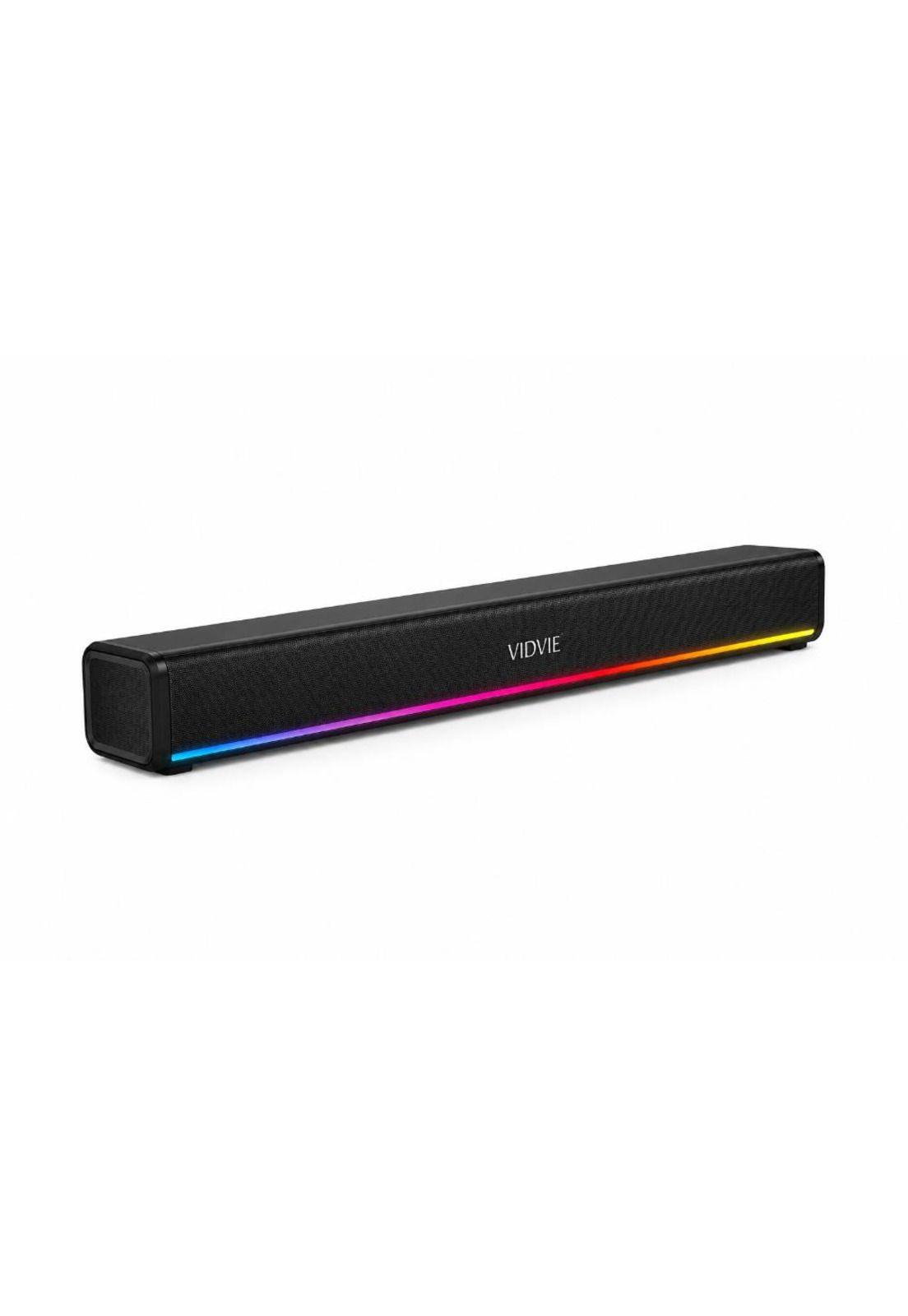 Barra de Sonido Bluetooth RGB Speaker Gamer USB Tipo C 10W-3