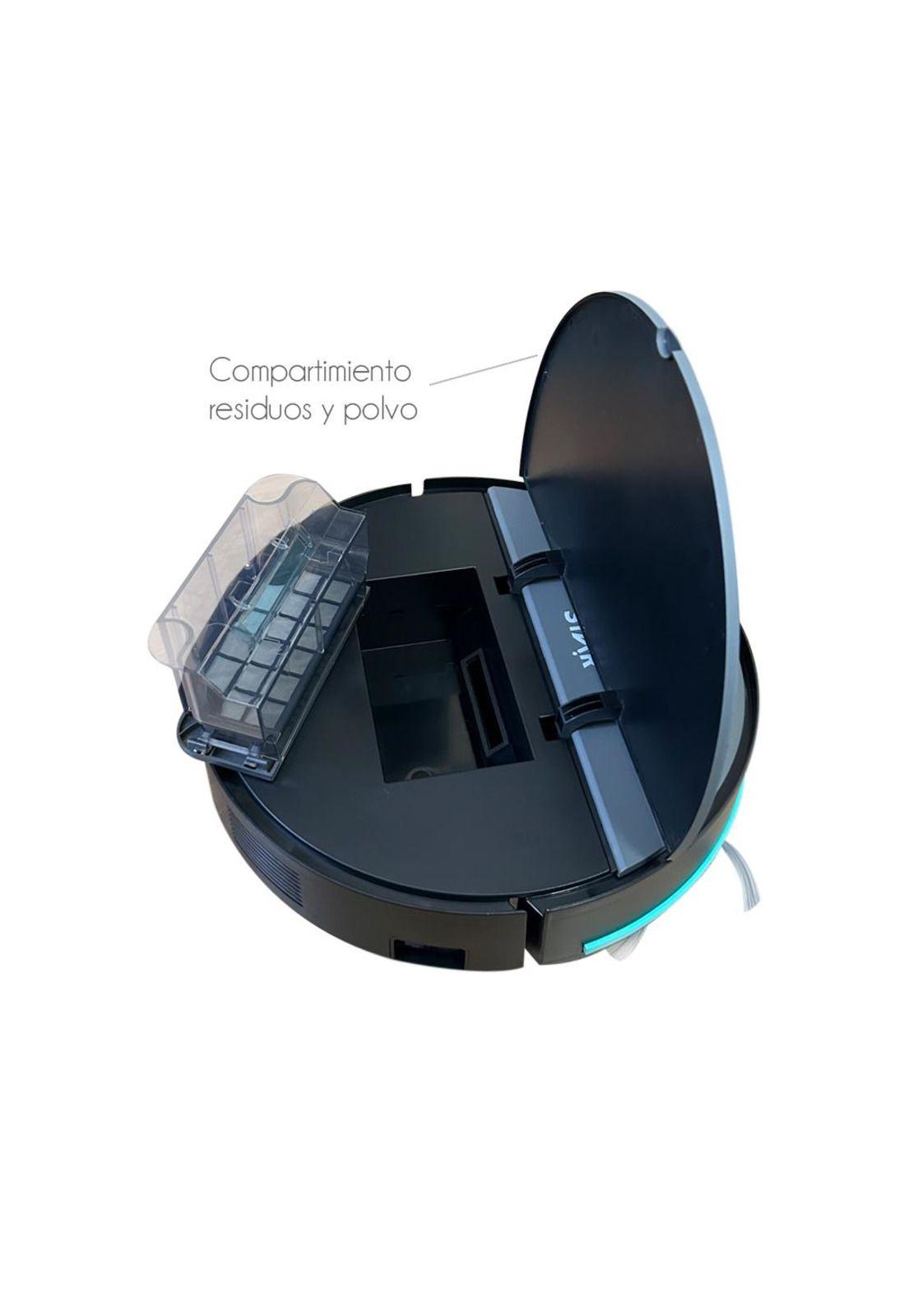 Aspiradora Robot Automática con Control Remoto y Sensor Anticaída-4
