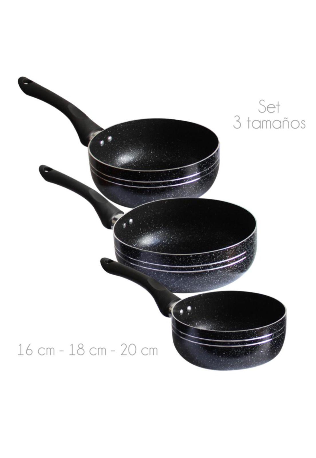 Set de 3 Sartenes Antihaderentes-2