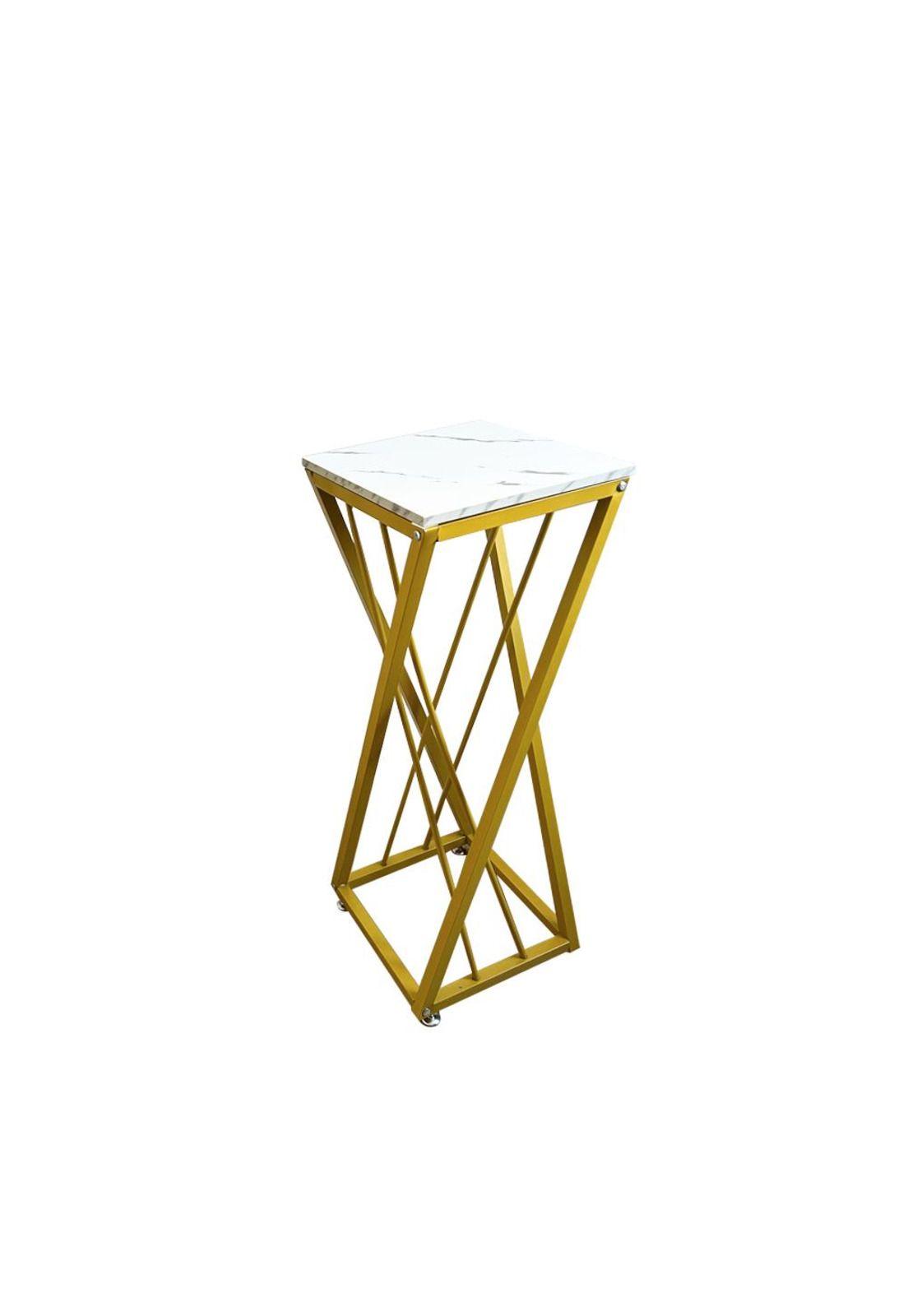 Mesa Lateral Decorativa Moderna – Soporte Plantas Decoración-1