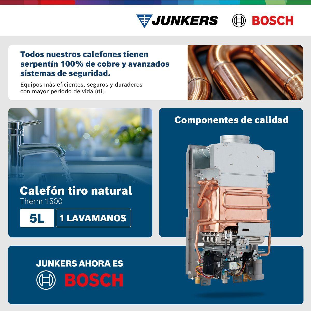 Calefón ionizado 5 litros gas licuado Therm 1500-3