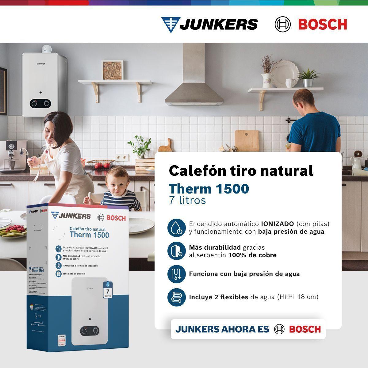 Calefón ionizado 7 litros gas licuado Therm 1500-5