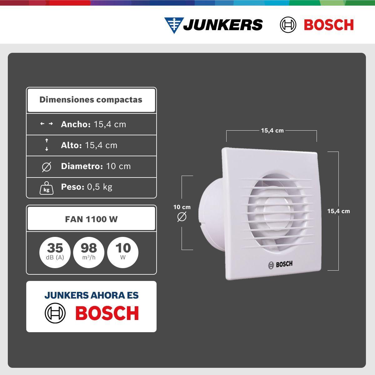Extractor de aire Bosch FAN 1100 W-4