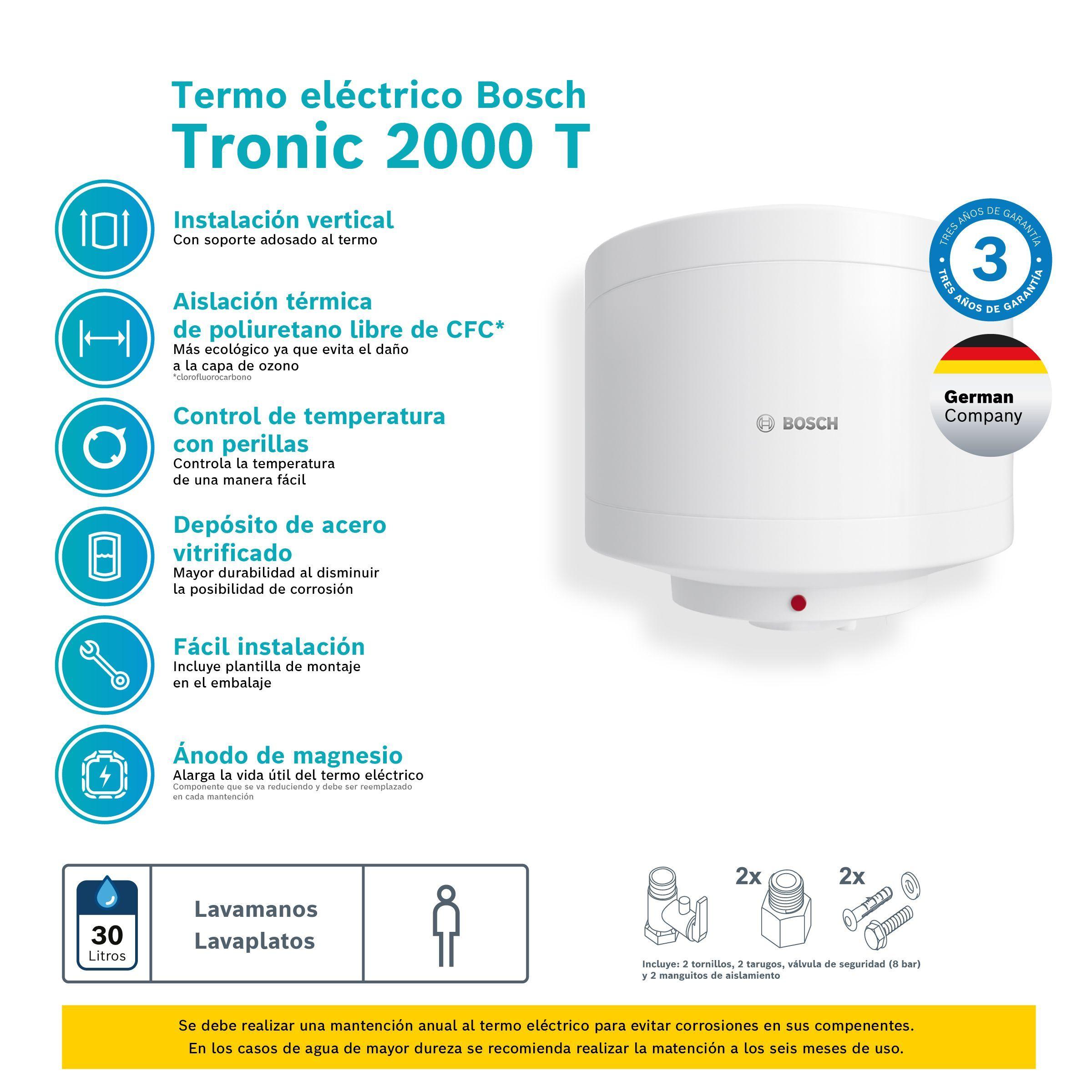 Termo eléctrico 30 litros TR2000T-2