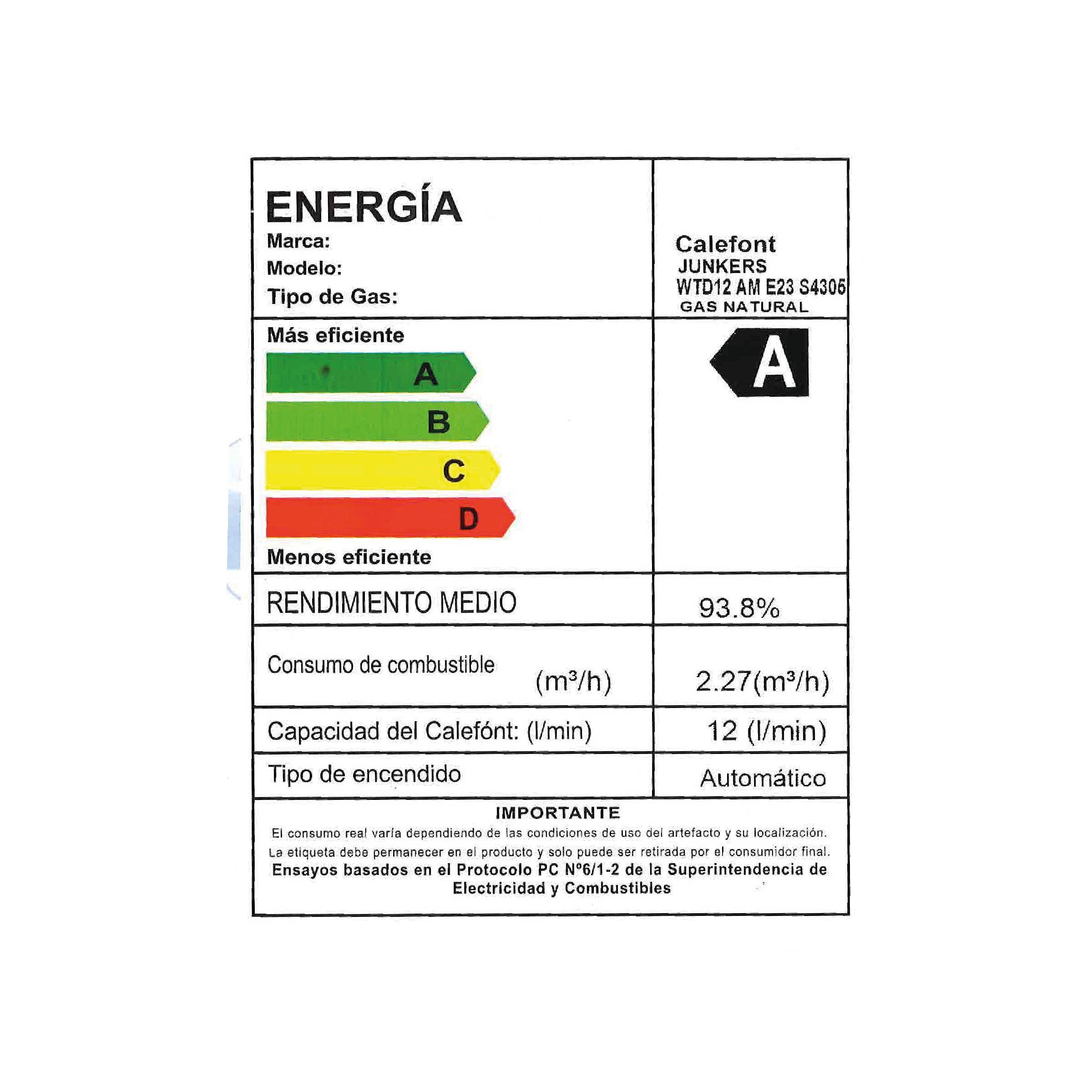 Calefón camara estanca 12 litros gas natural HydroCompact-5