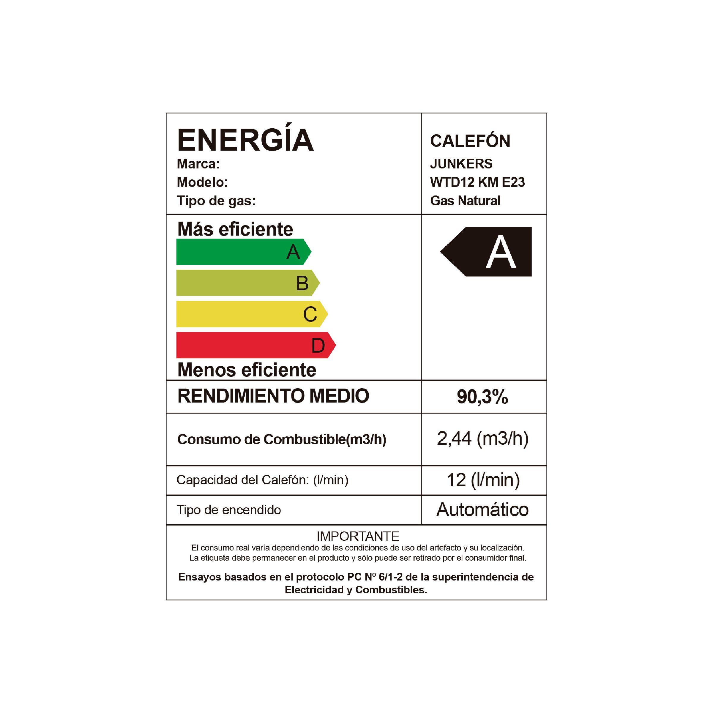 Calefón tiro forzado 12 litros gas natural HydroWind-Plus-5