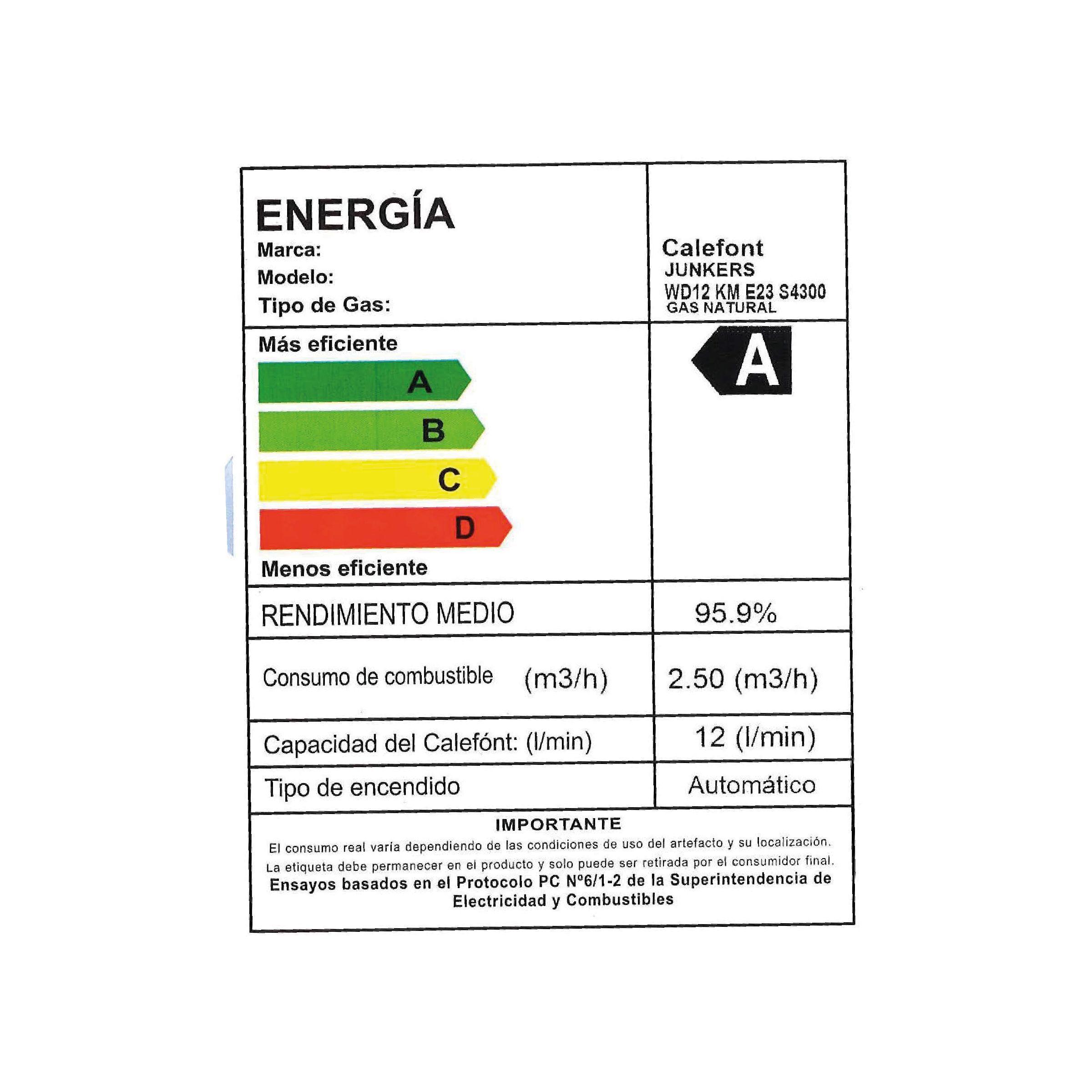 Calefon tiro forzado 12 litros gas natural HydroWind-Easy-5