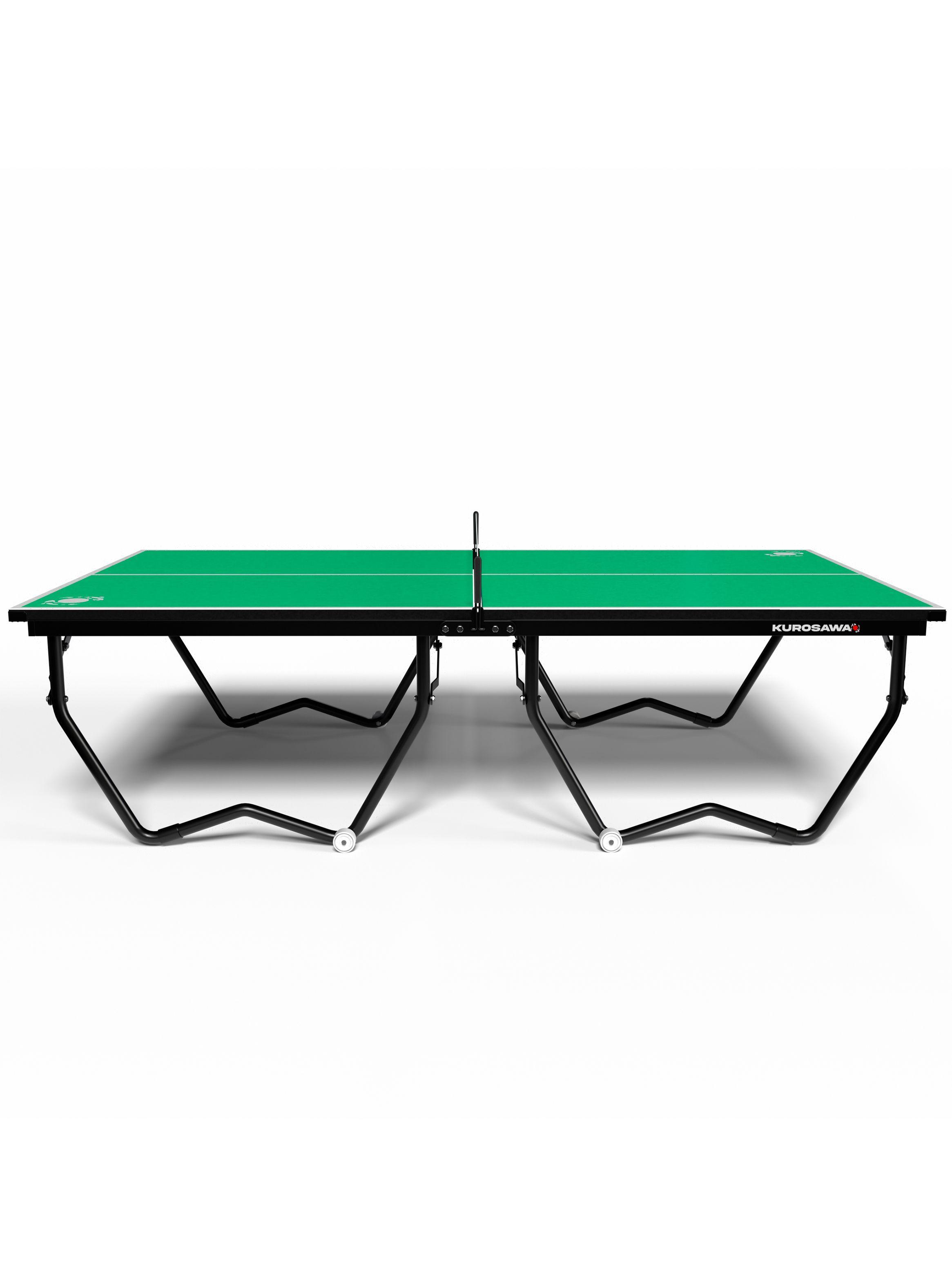 Mesa De Ping Pong Plegable Kurosawa Asagi Verde-3