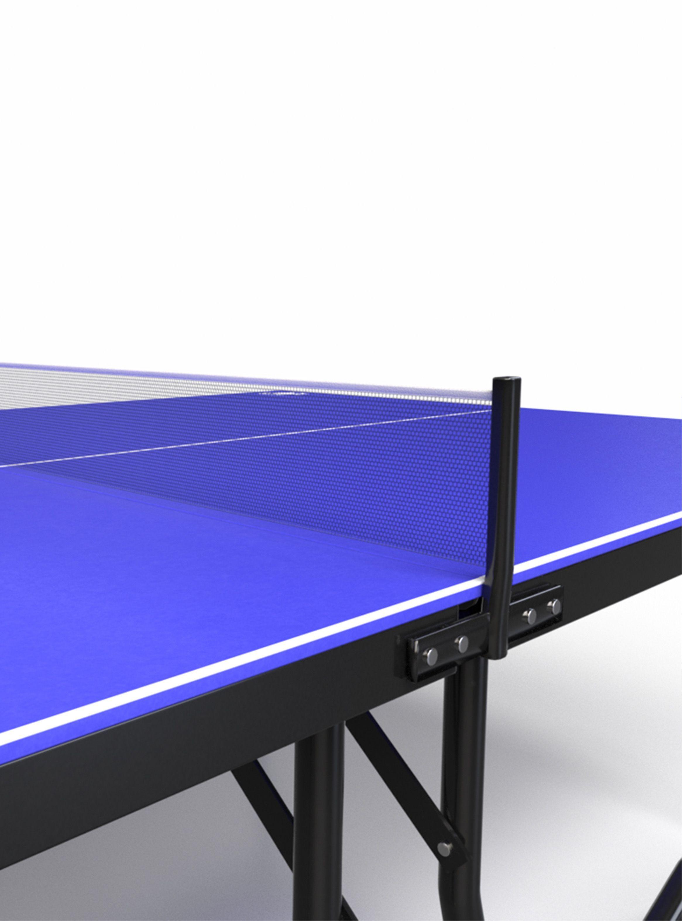 Mesa De Ping Pong Plegable Kurosawa Asagi Azul-2