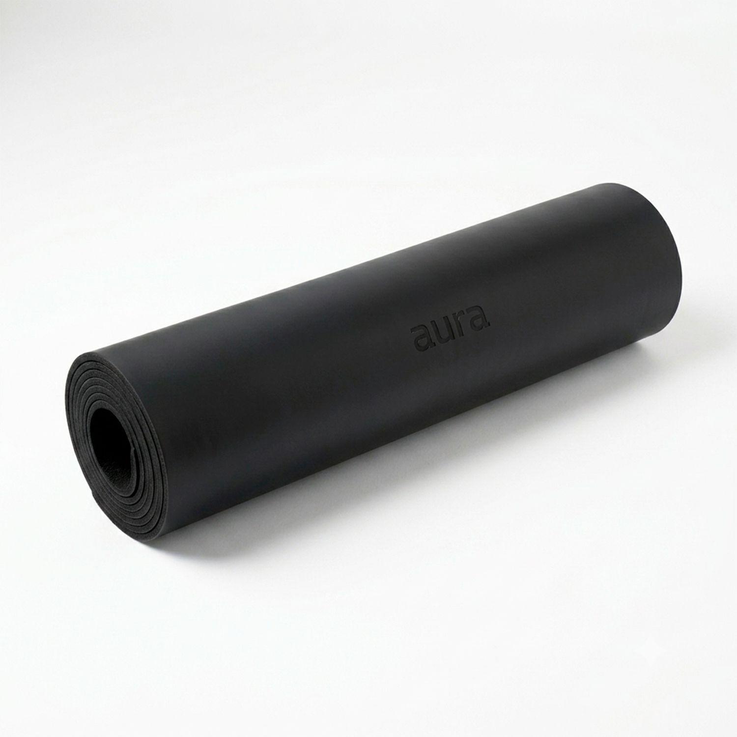 Mat de Yoga Profesional Aura Negro-0
