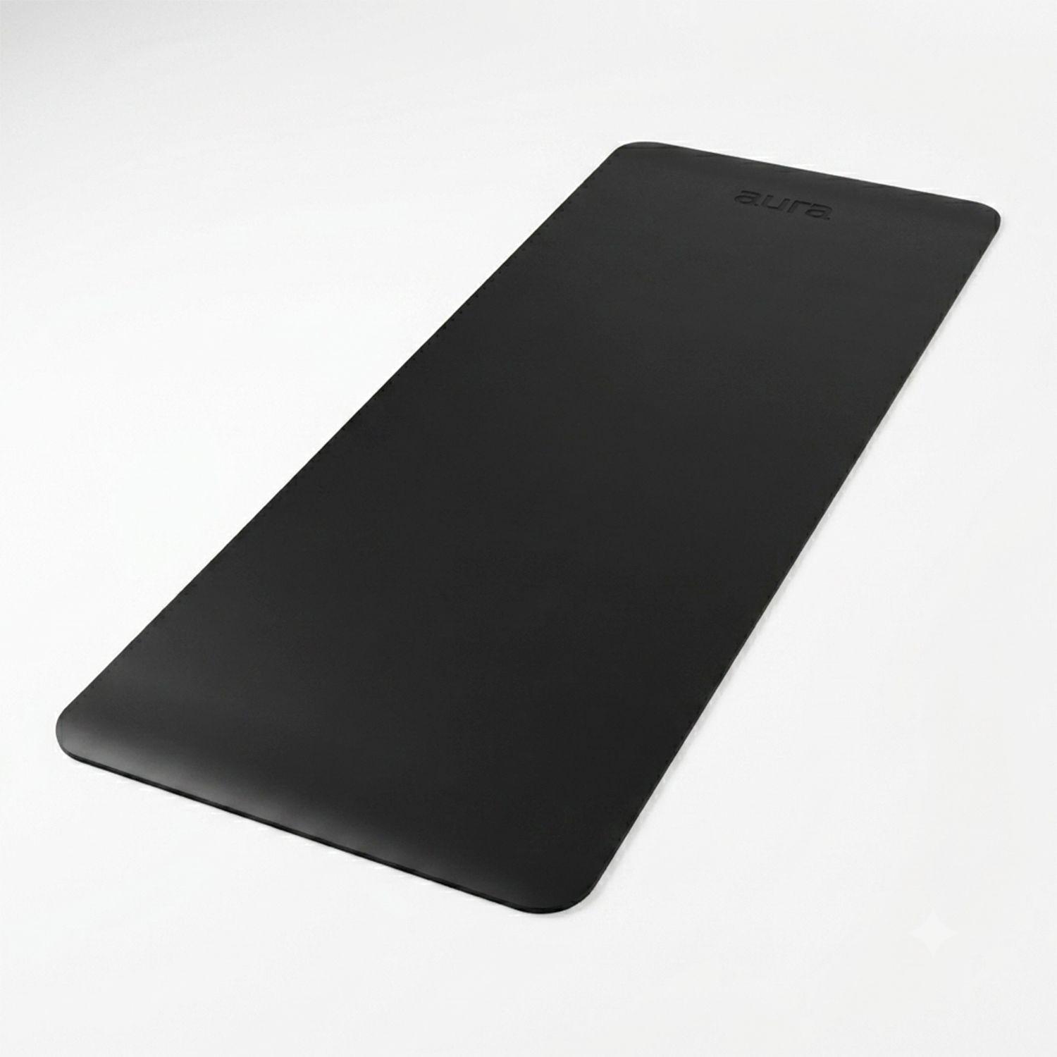Mat de Yoga Profesional Aura Negro-1