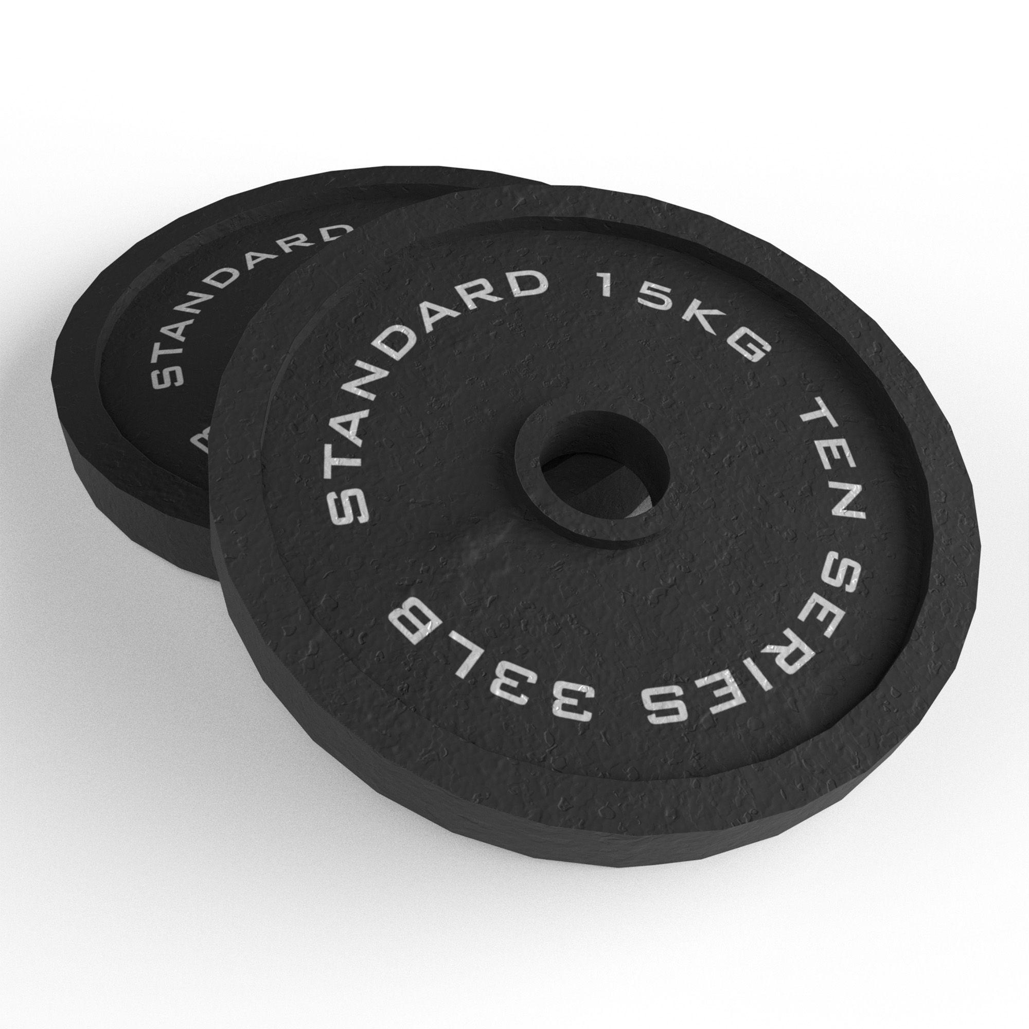 Disco Olimpico Hierro 15 Kg Ten Series-2