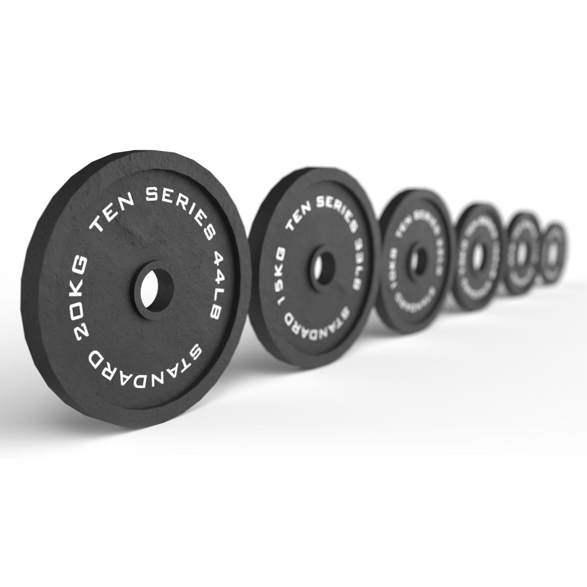 Disco Olimpico Hierro 2,5 Kg Ten Series-3