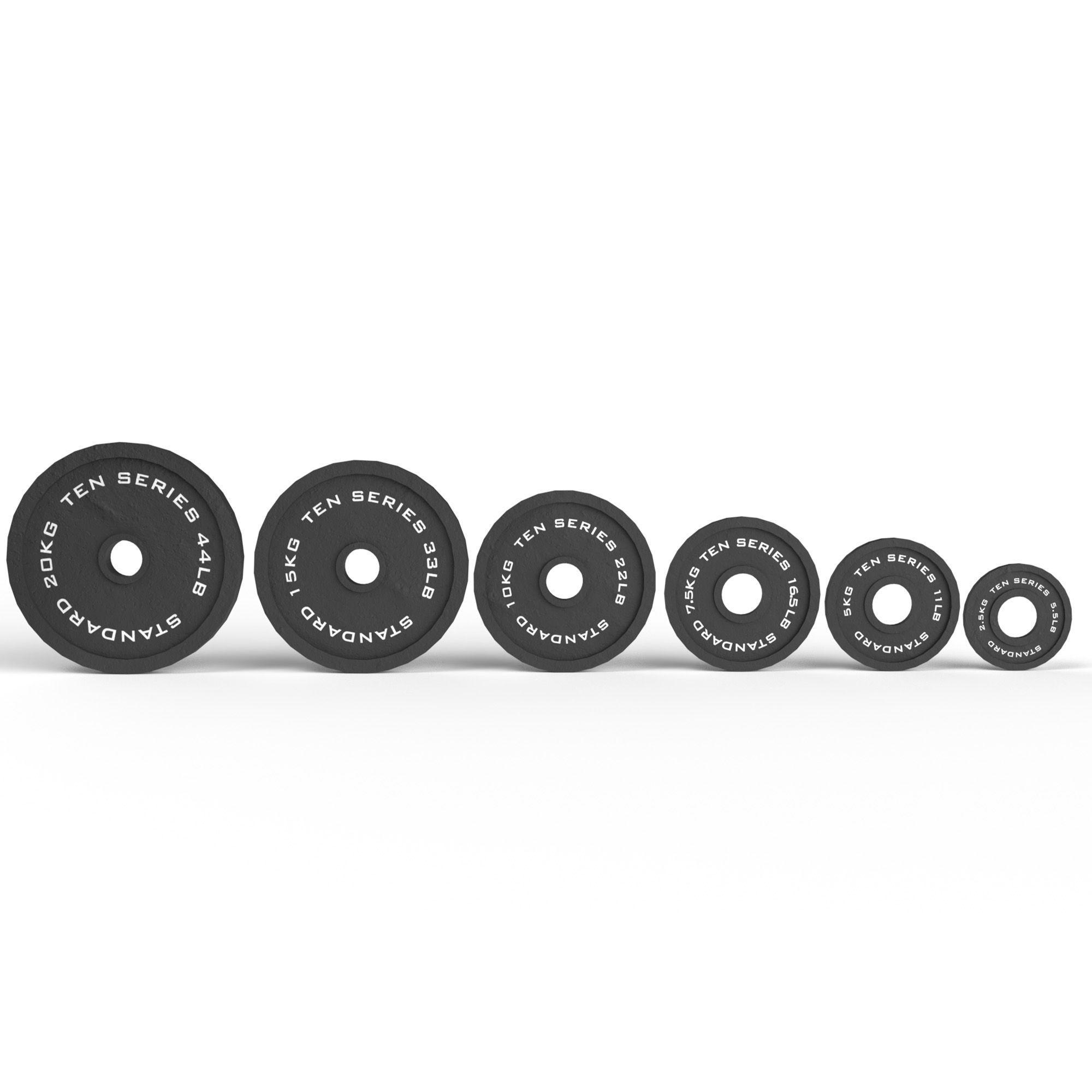 Disco Olimpico Hierro 2,5 Kg Ten Series-4