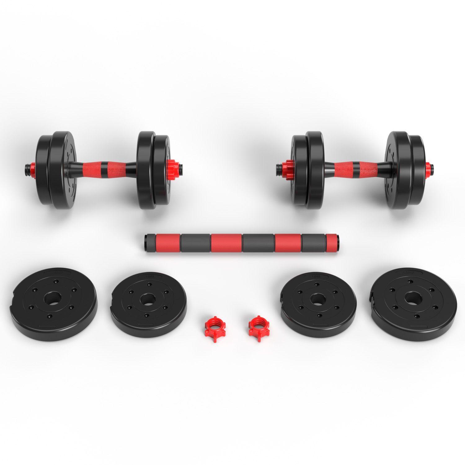 Set Mancuernas Fitmax 10 Kg PVC-2