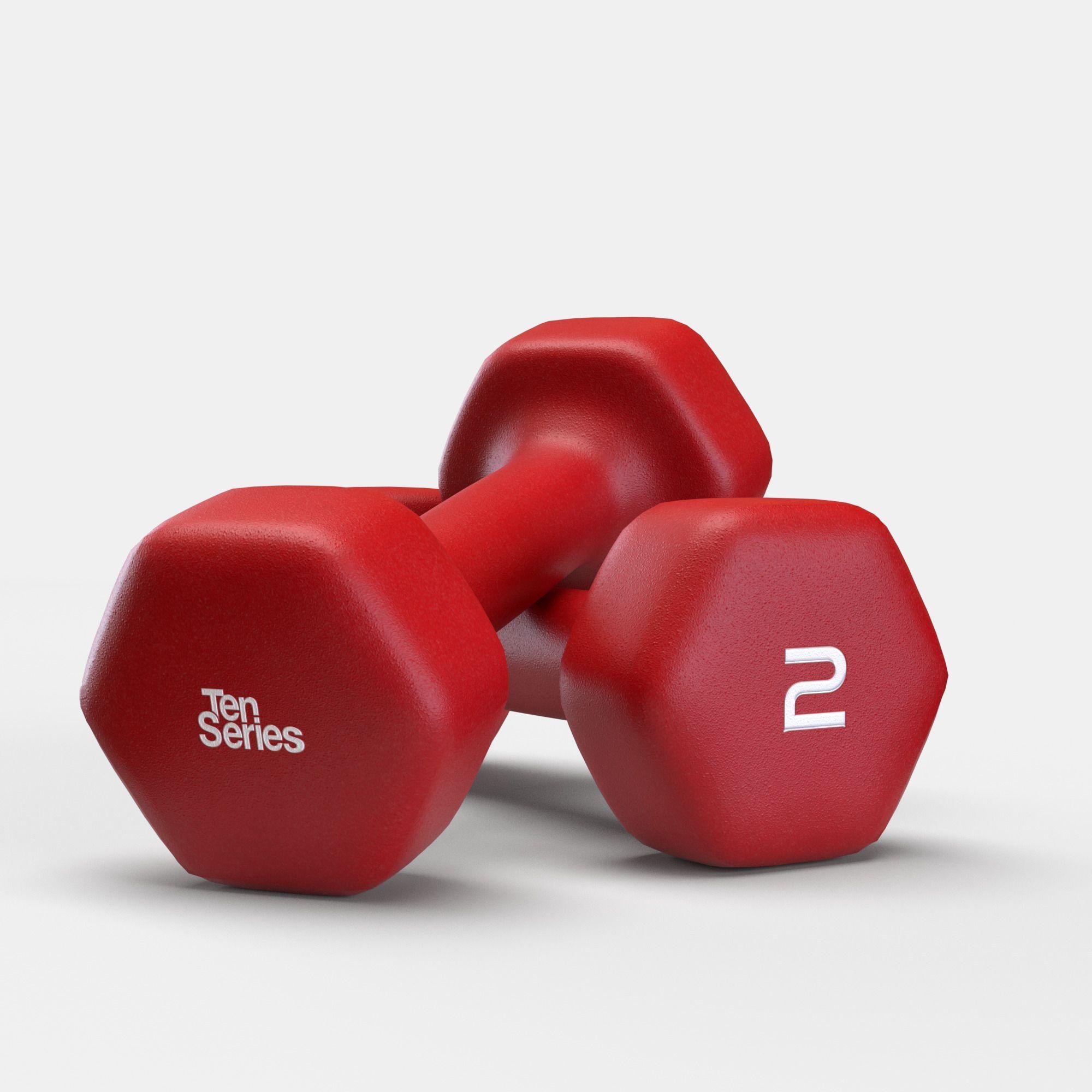 Par Mancuernas Neoprene 2 Kg Ten Series-1