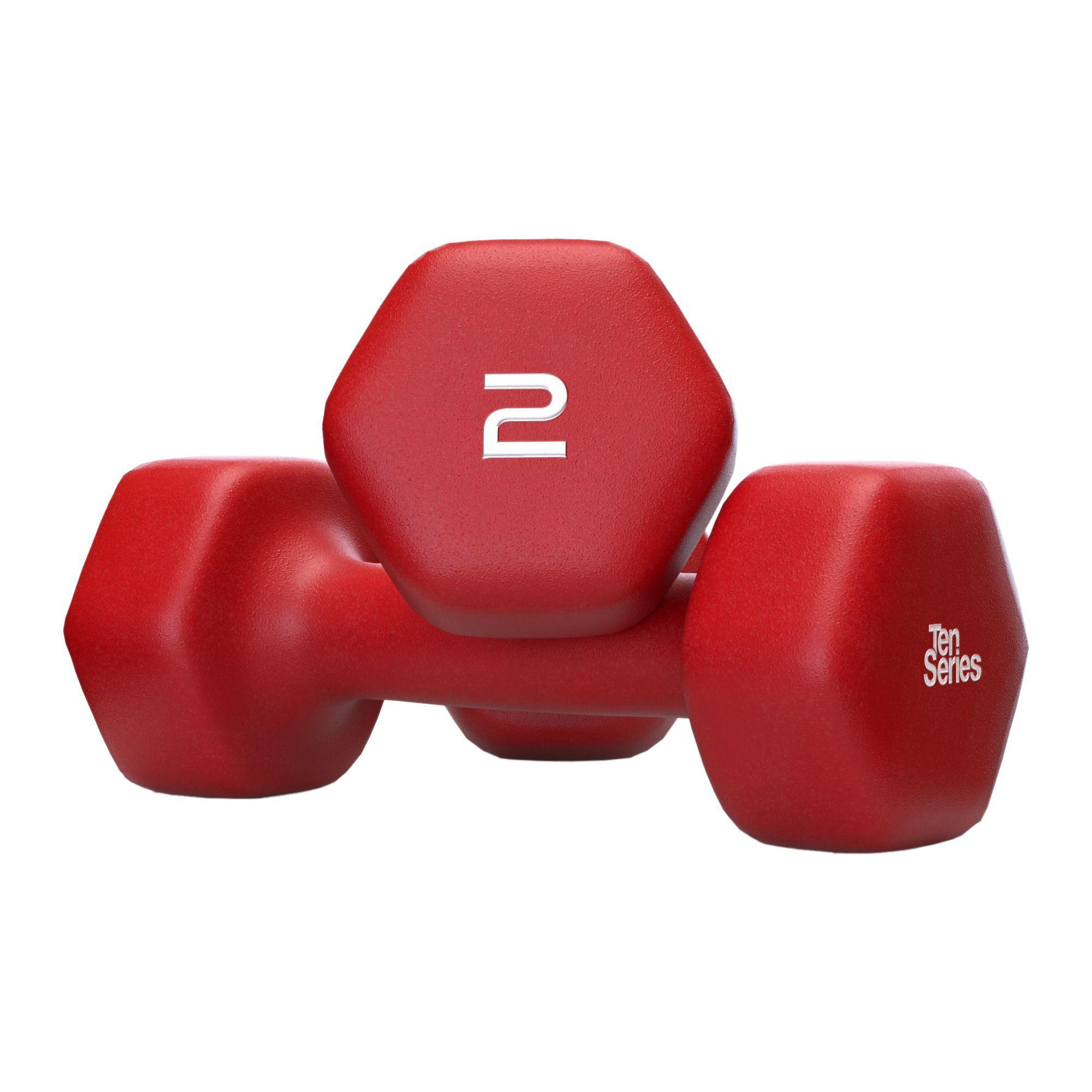 Par Mancuernas Neoprene 2 Kg Ten Series-3