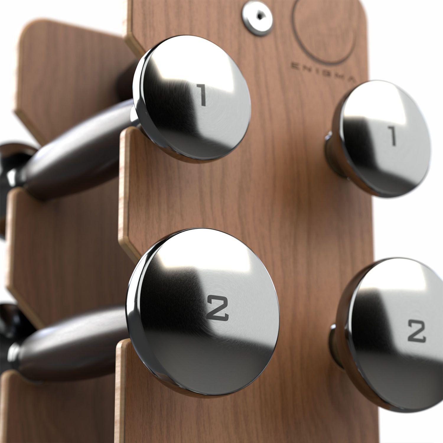 Rack de Madera con Mancuernas Enigma Strength-3