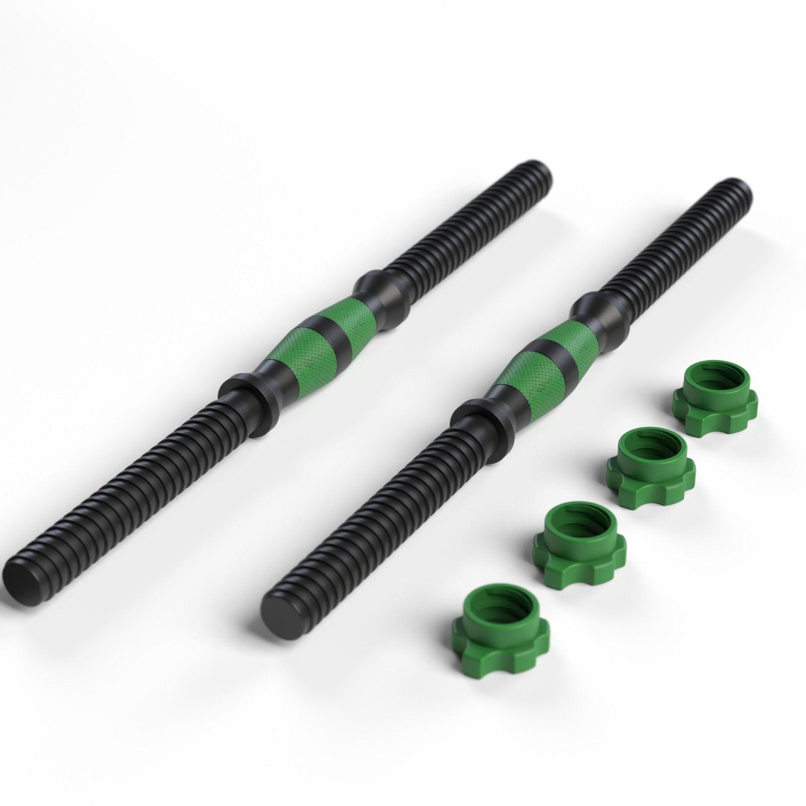 Set Mancuernas Green 3 en 1 ajustables 50 Kg-3
