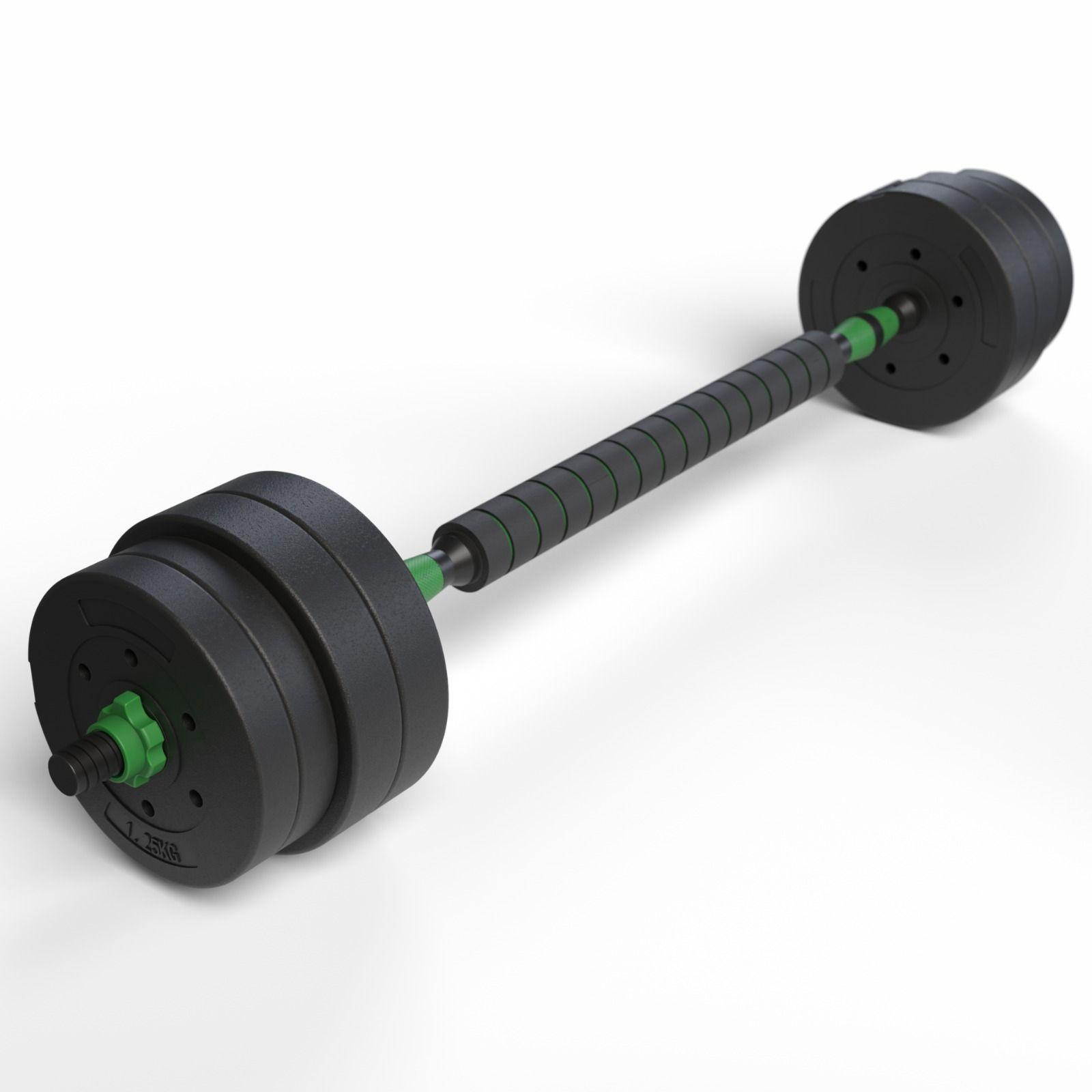 Set Mancuernas Green 3 en 1 ajustables 50 Kg-7
