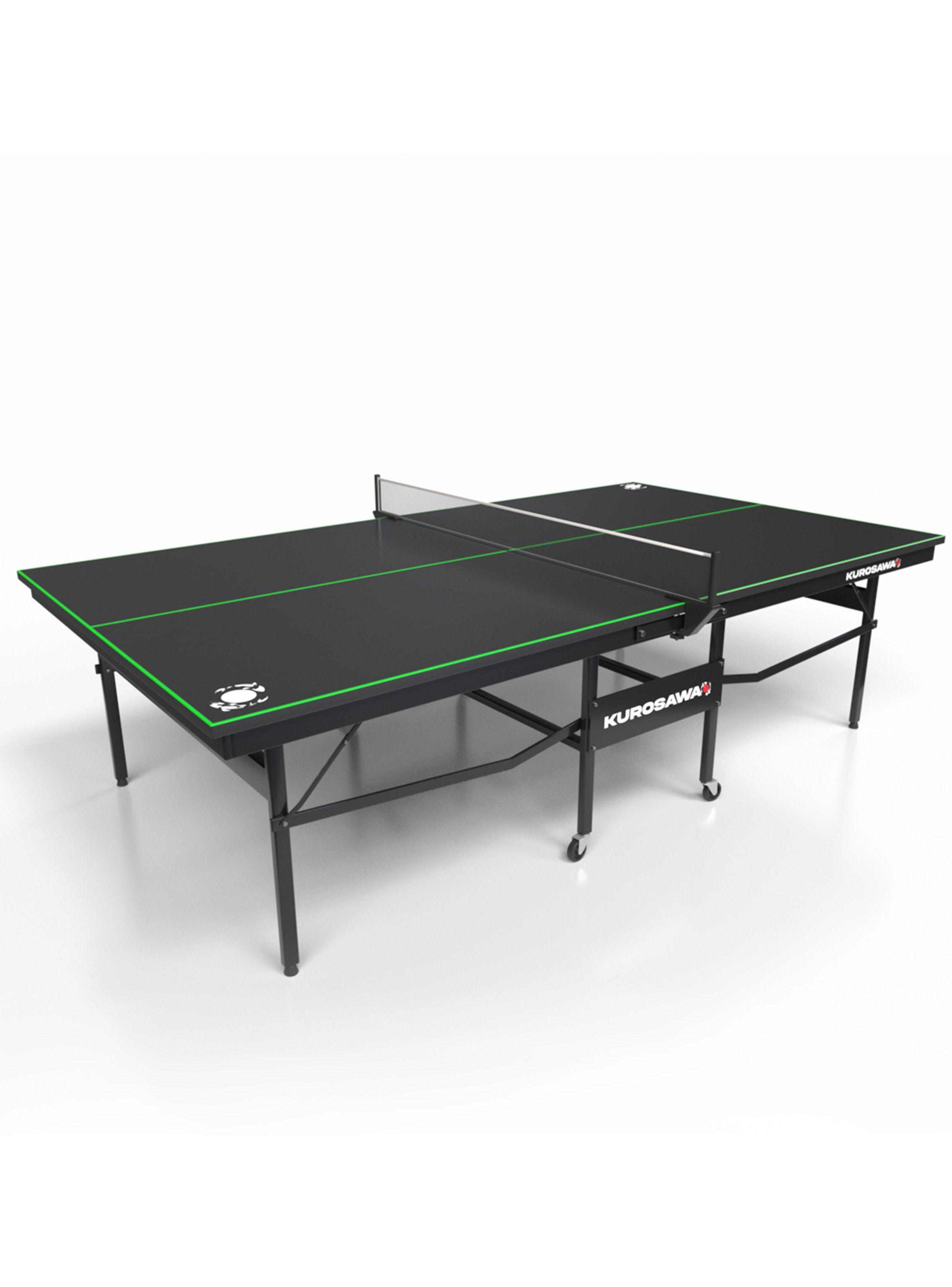 Mesa De Ping Pong Plegable Kurosawa Kohaku Negro-0