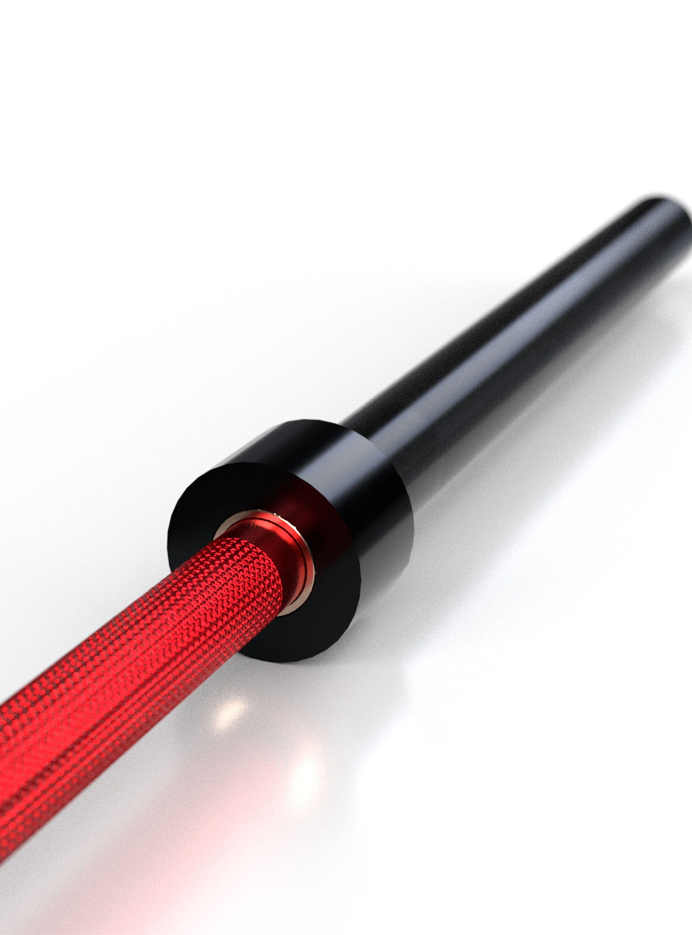 Barra Olímpica de Competición Red & Black 15 Kg Ten Series-4