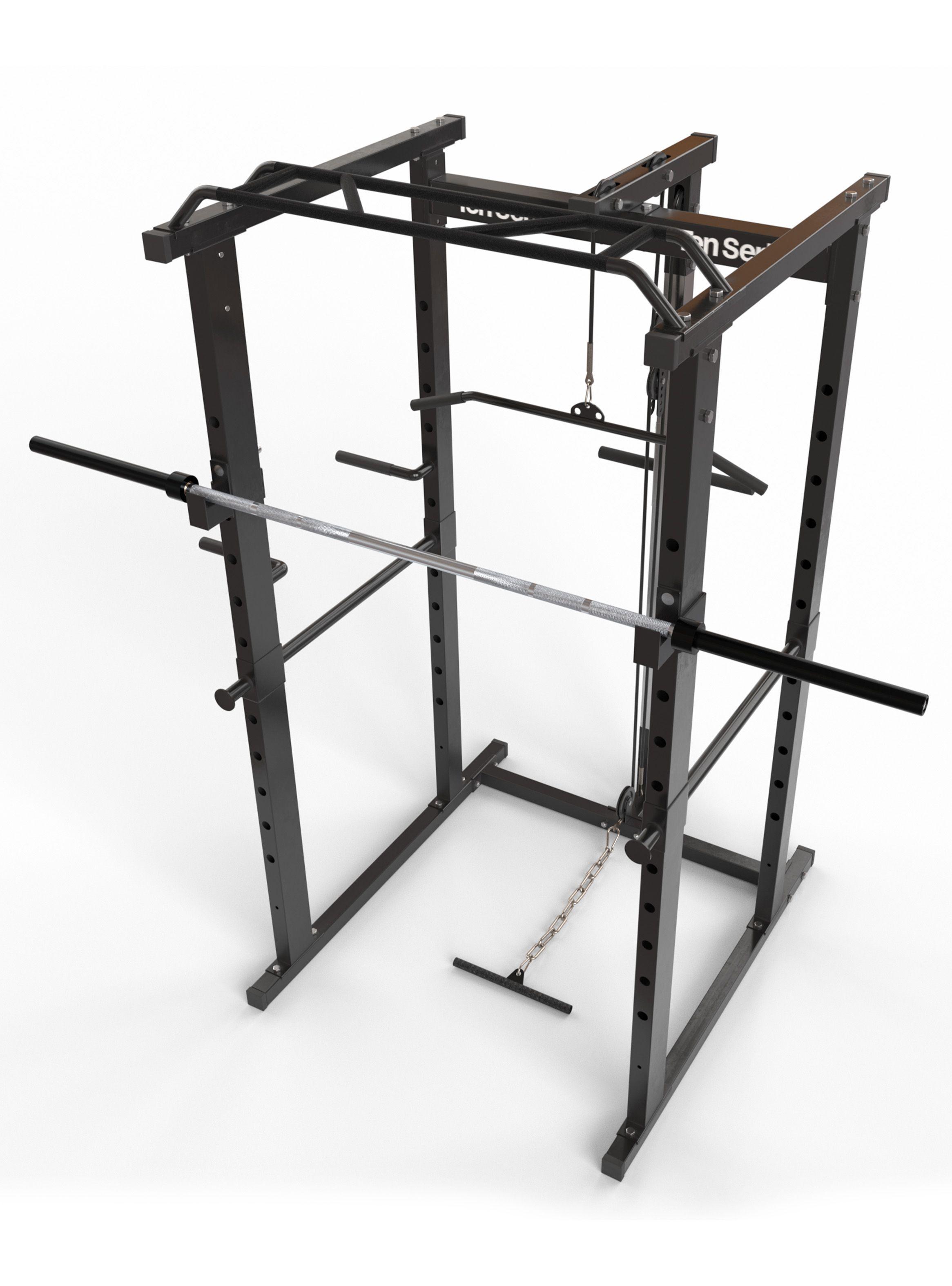 Jaula Power Rack Multifuncional WR80 Ten Series-3