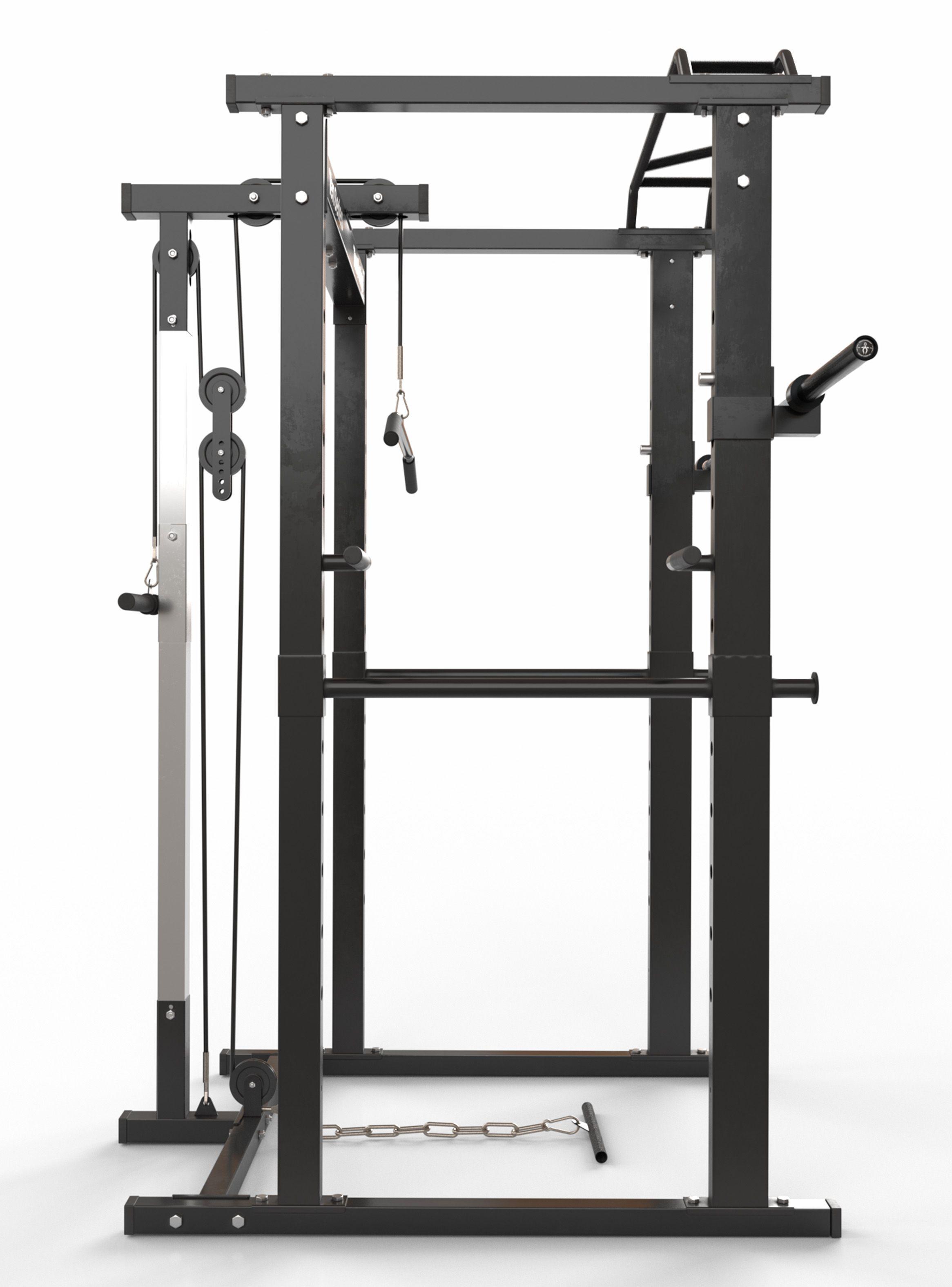 Jaula Power Rack Multifuncional WR80 Ten Series-4