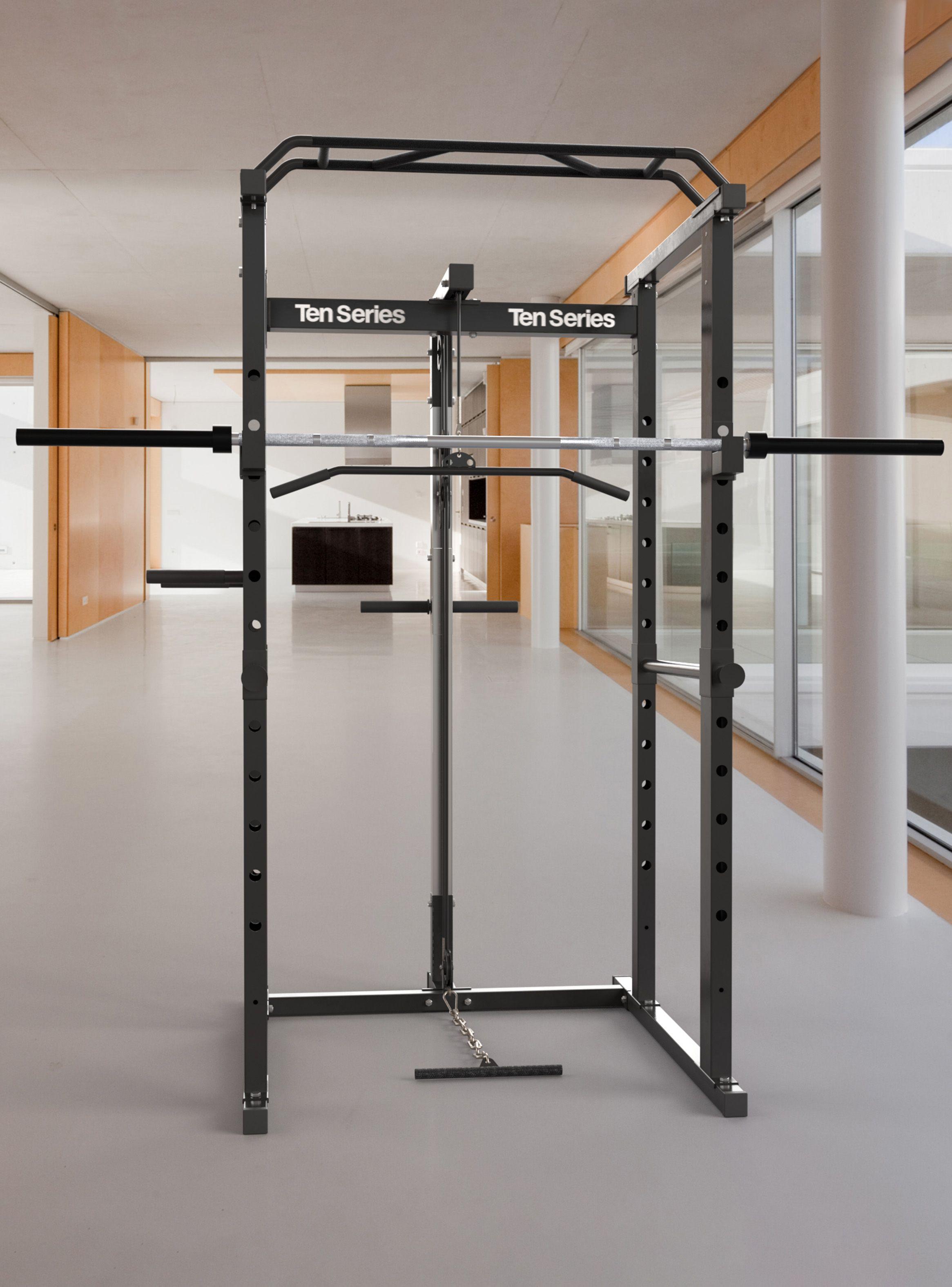 Jaula Power Rack Multifuncional WR80 Ten Series-5