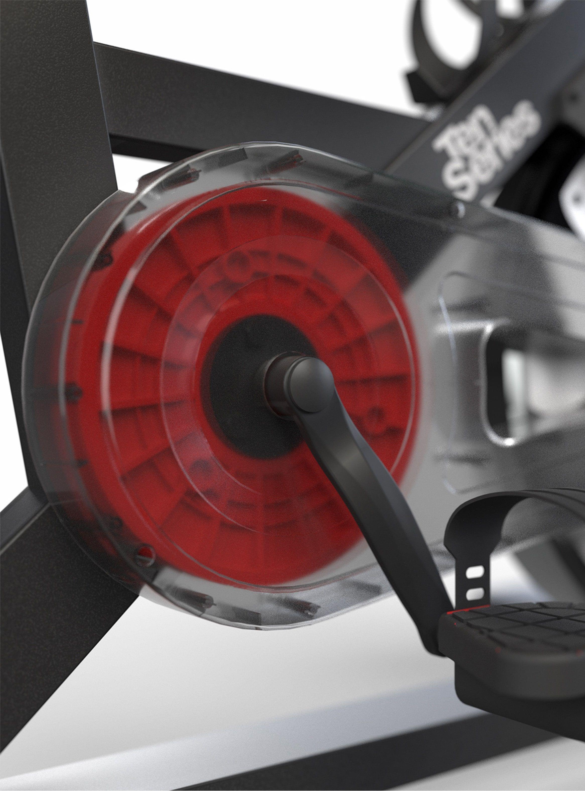 Bicicleta Spinning XT50 Red Magnética Ten Series-2